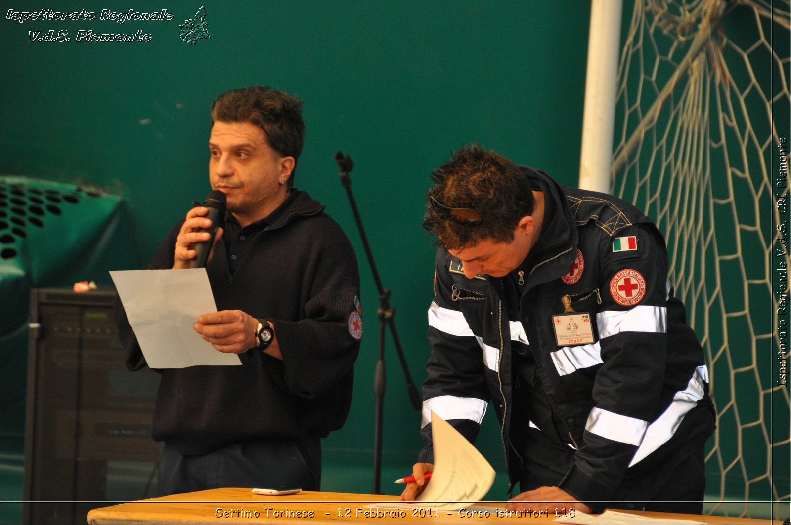 Settimo Torinese  - 12 Febbraio 2011 - Corso istruttori 118 -  Croce Rossa Italiana - Ispettorato Regionale Volontari del Soccorso Piemonte