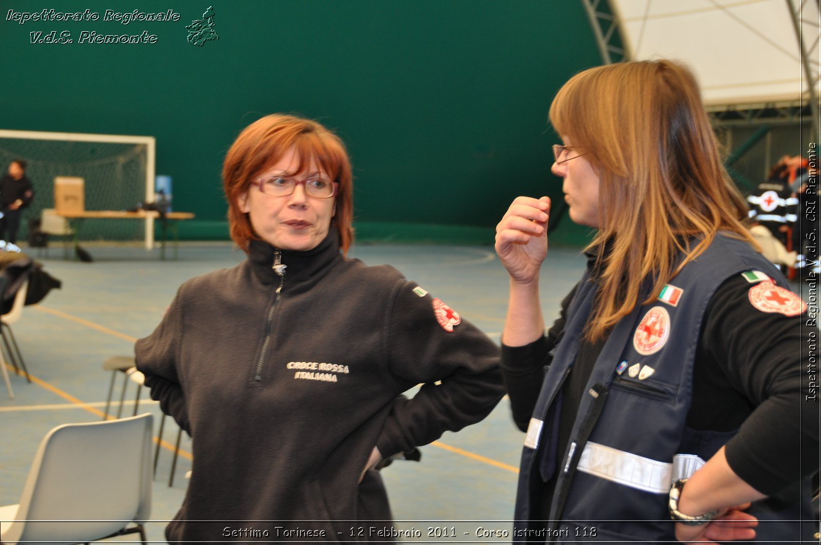Settimo Torinese  - 12 Febbraio 2011 - Corso istruttori 118 -  Croce Rossa Italiana - Ispettorato Regionale Volontari del Soccorso Piemonte