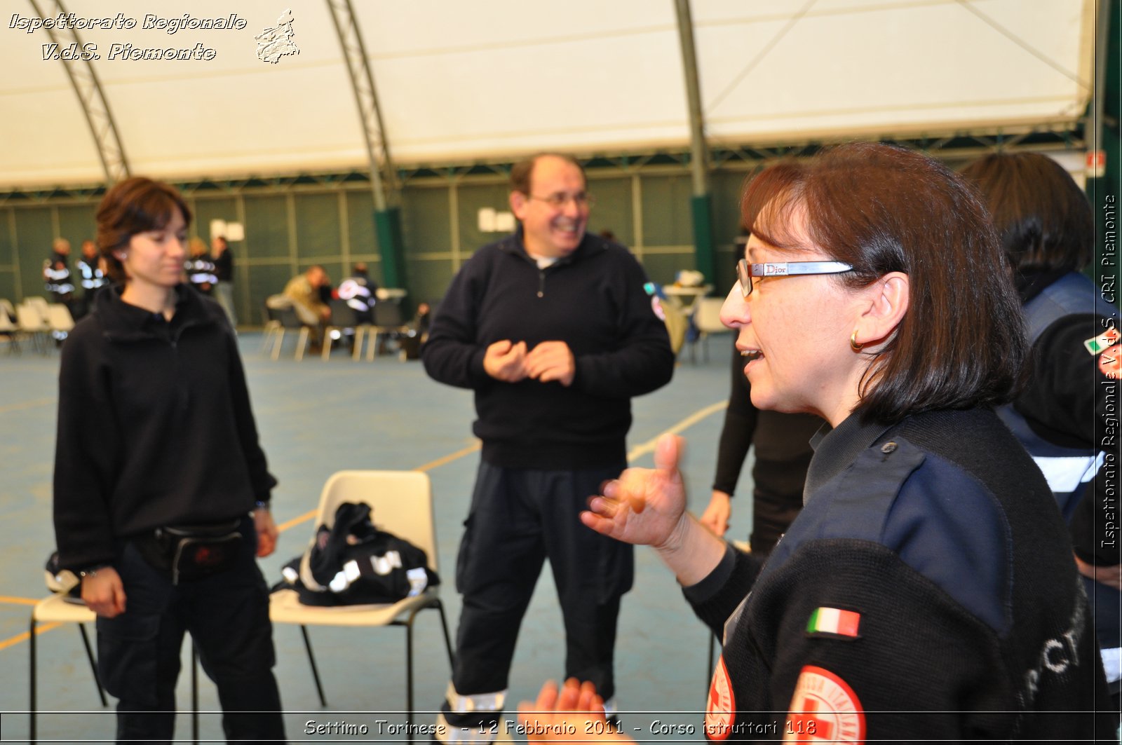 Settimo Torinese  - 12 Febbraio 2011 - Corso istruttori 118 -  Croce Rossa Italiana - Ispettorato Regionale Volontari del Soccorso Piemonte