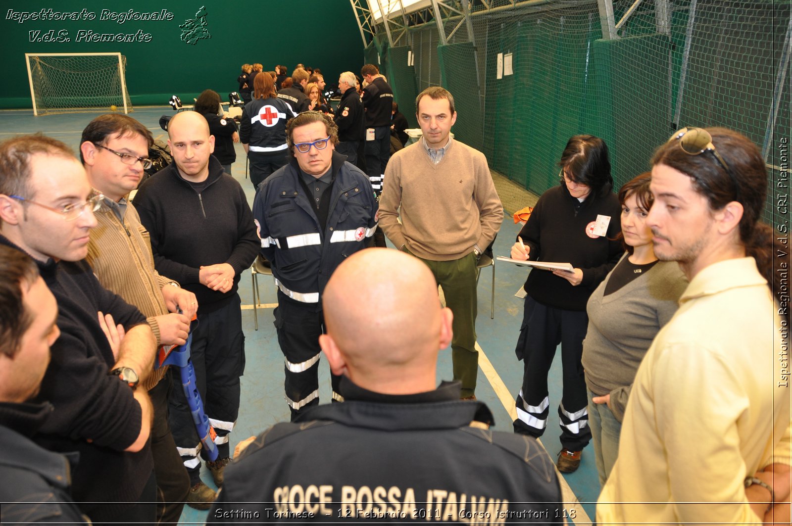 Settimo Torinese  - 12 Febbraio 2011 - Corso istruttori 118 -  Croce Rossa Italiana - Ispettorato Regionale Volontari del Soccorso Piemonte