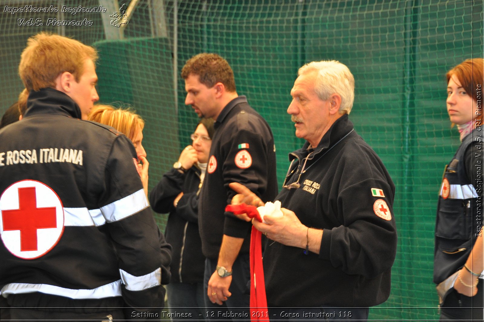 Settimo Torinese  - 12 Febbraio 2011 - Corso istruttori 118 -  Croce Rossa Italiana - Ispettorato Regionale Volontari del Soccorso Piemonte