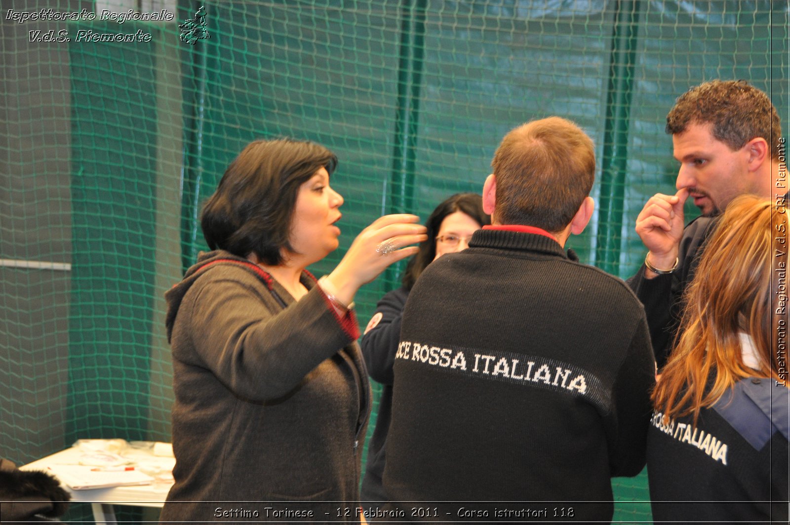 Settimo Torinese  - 12 Febbraio 2011 - Corso istruttori 118 -  Croce Rossa Italiana - Ispettorato Regionale Volontari del Soccorso Piemonte