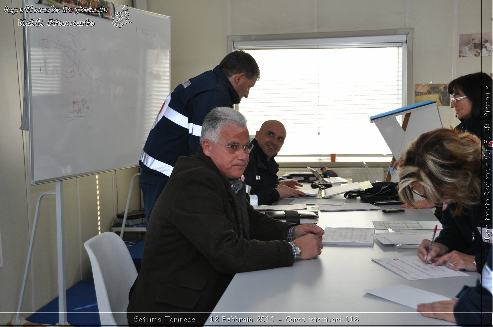 Settimo Torinese  - 12 Febbraio 2011 - Corso istruttori 118 -  Croce Rossa Italiana - Ispettorato Regionale Volontari del Soccorso Piemonte