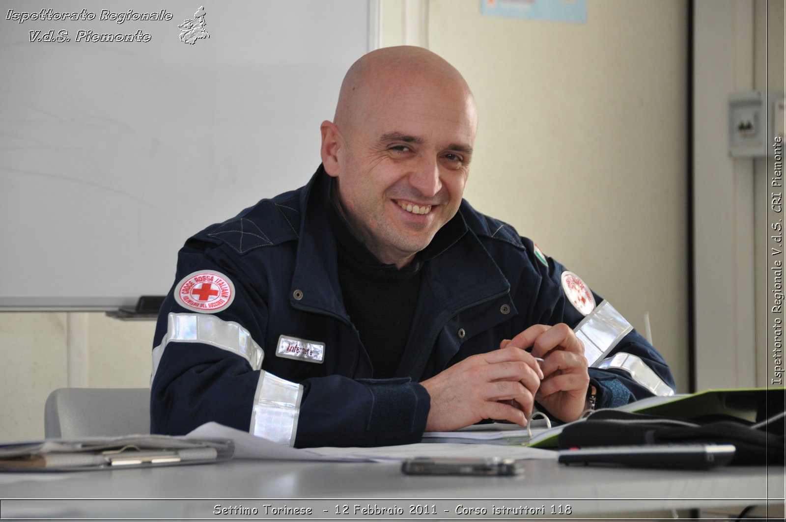 Settimo Torinese  - 12 Febbraio 2011 - Corso istruttori 118 -  Croce Rossa Italiana - Ispettorato Regionale Volontari del Soccorso Piemonte