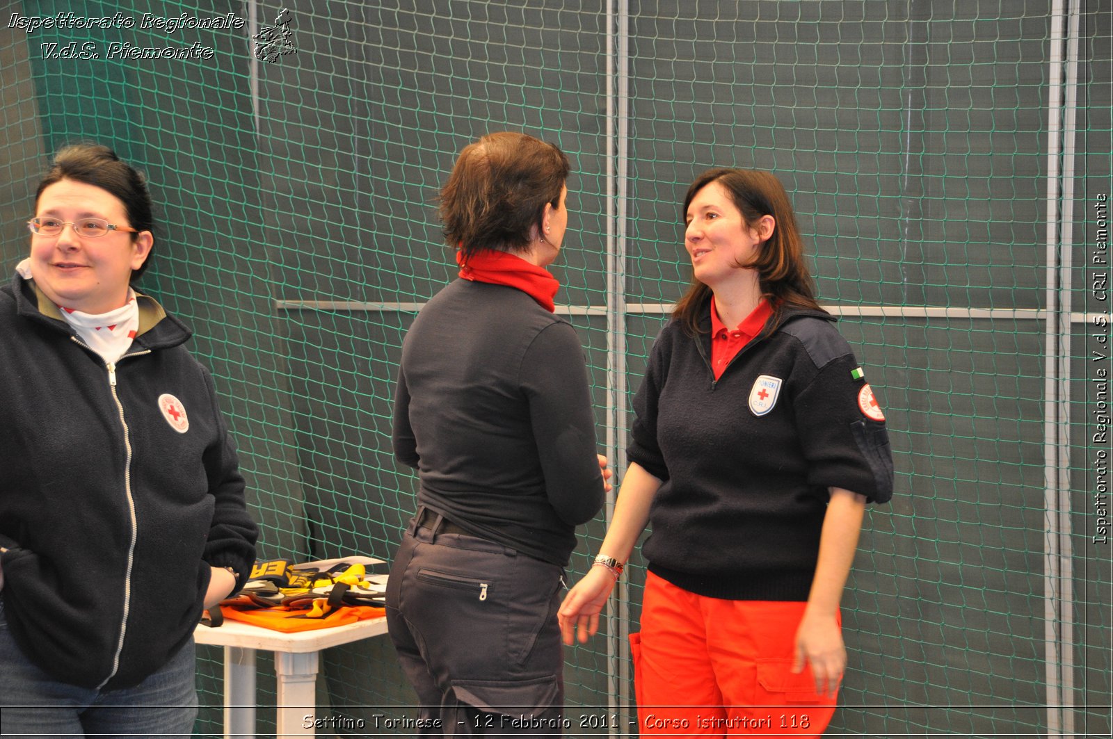Settimo Torinese  - 12 Febbraio 2011 - Corso istruttori 118 -  Croce Rossa Italiana - Ispettorato Regionale Volontari del Soccorso Piemonte