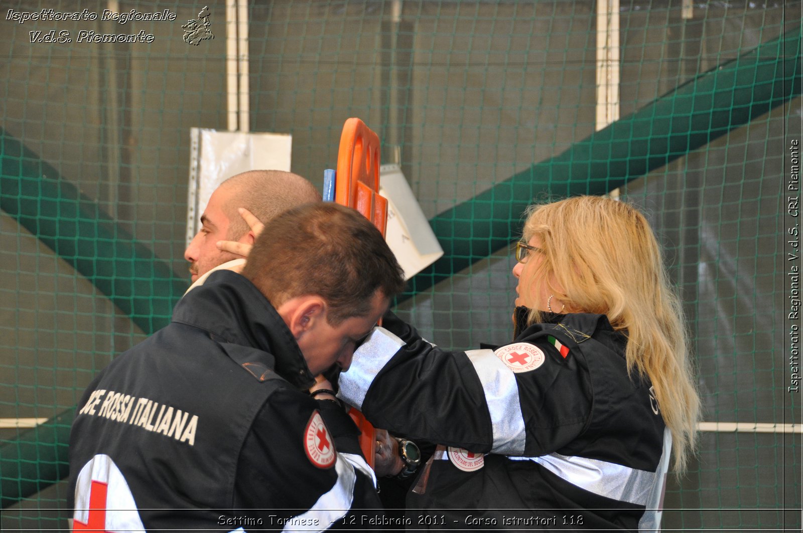 Settimo Torinese  - 12 Febbraio 2011 - Corso istruttori 118 -  Croce Rossa Italiana - Ispettorato Regionale Volontari del Soccorso Piemonte