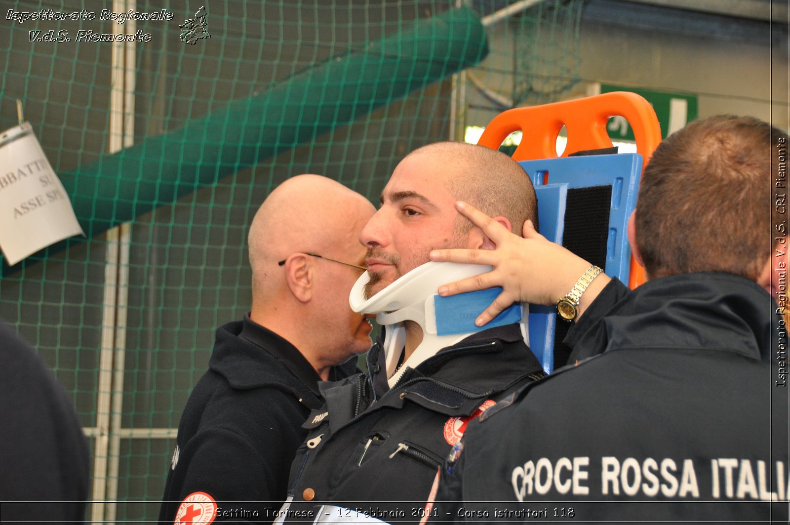 Settimo Torinese  - 12 Febbraio 2011 - Corso istruttori 118 -  Croce Rossa Italiana - Ispettorato Regionale Volontari del Soccorso Piemonte