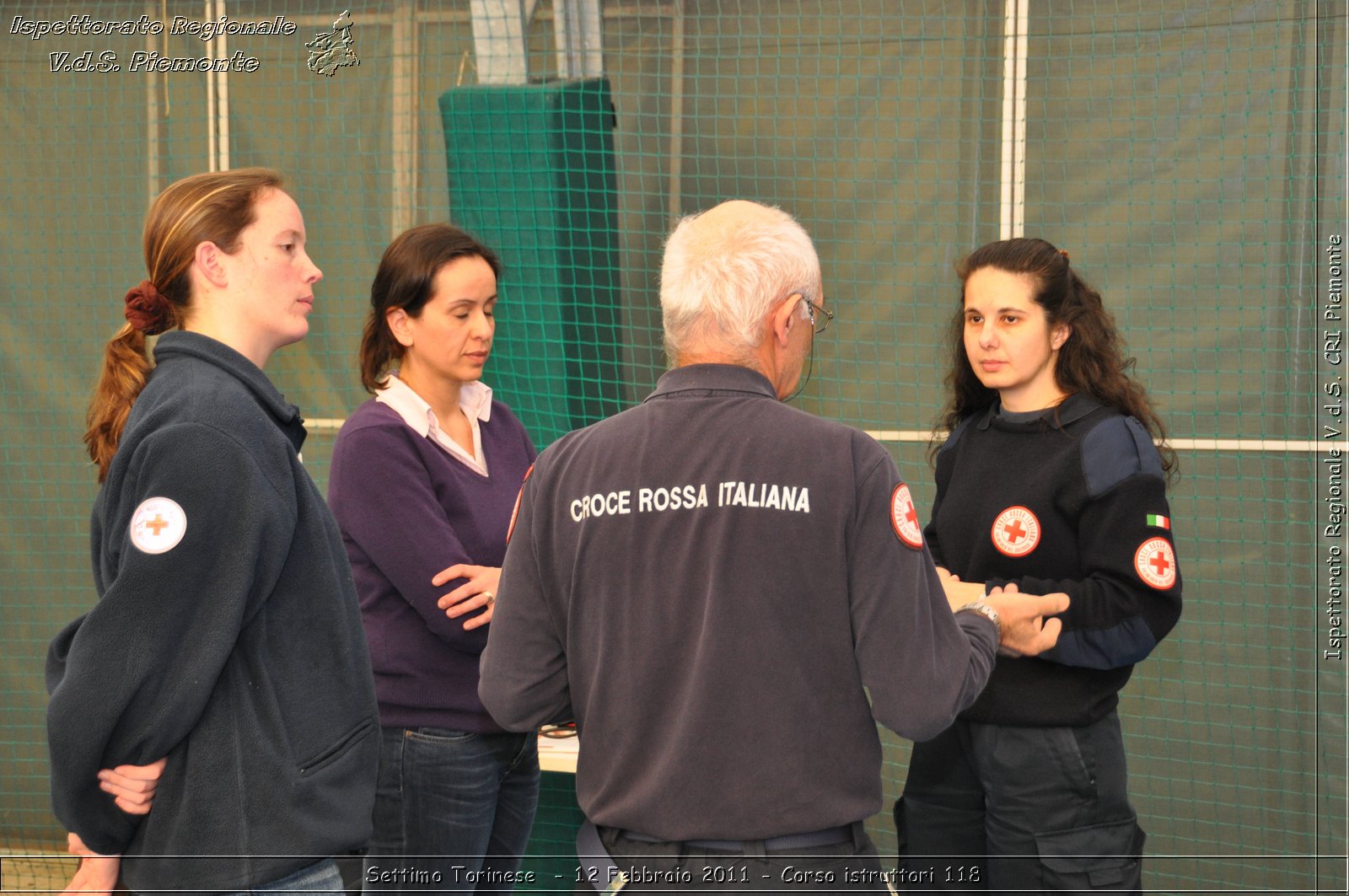 Settimo Torinese  - 12 Febbraio 2011 - Corso istruttori 118 -  Croce Rossa Italiana - Ispettorato Regionale Volontari del Soccorso Piemonte