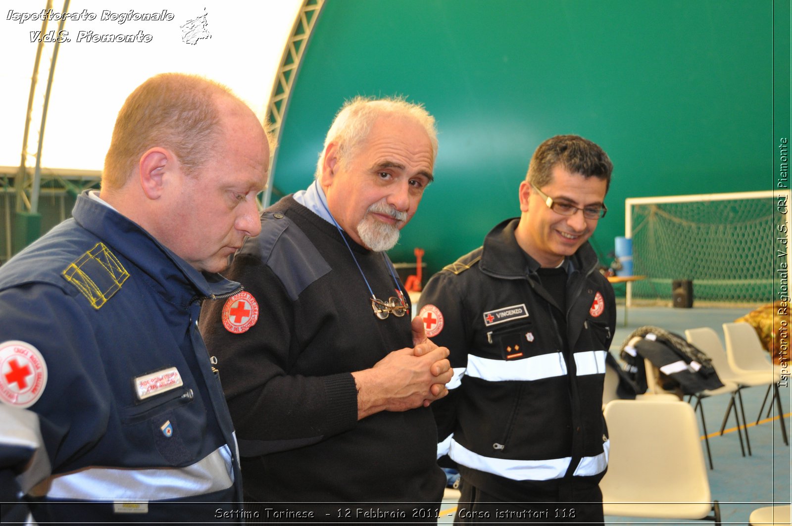 Settimo Torinese  - 12 Febbraio 2011 - Corso istruttori 118 -  Croce Rossa Italiana - Ispettorato Regionale Volontari del Soccorso Piemonte