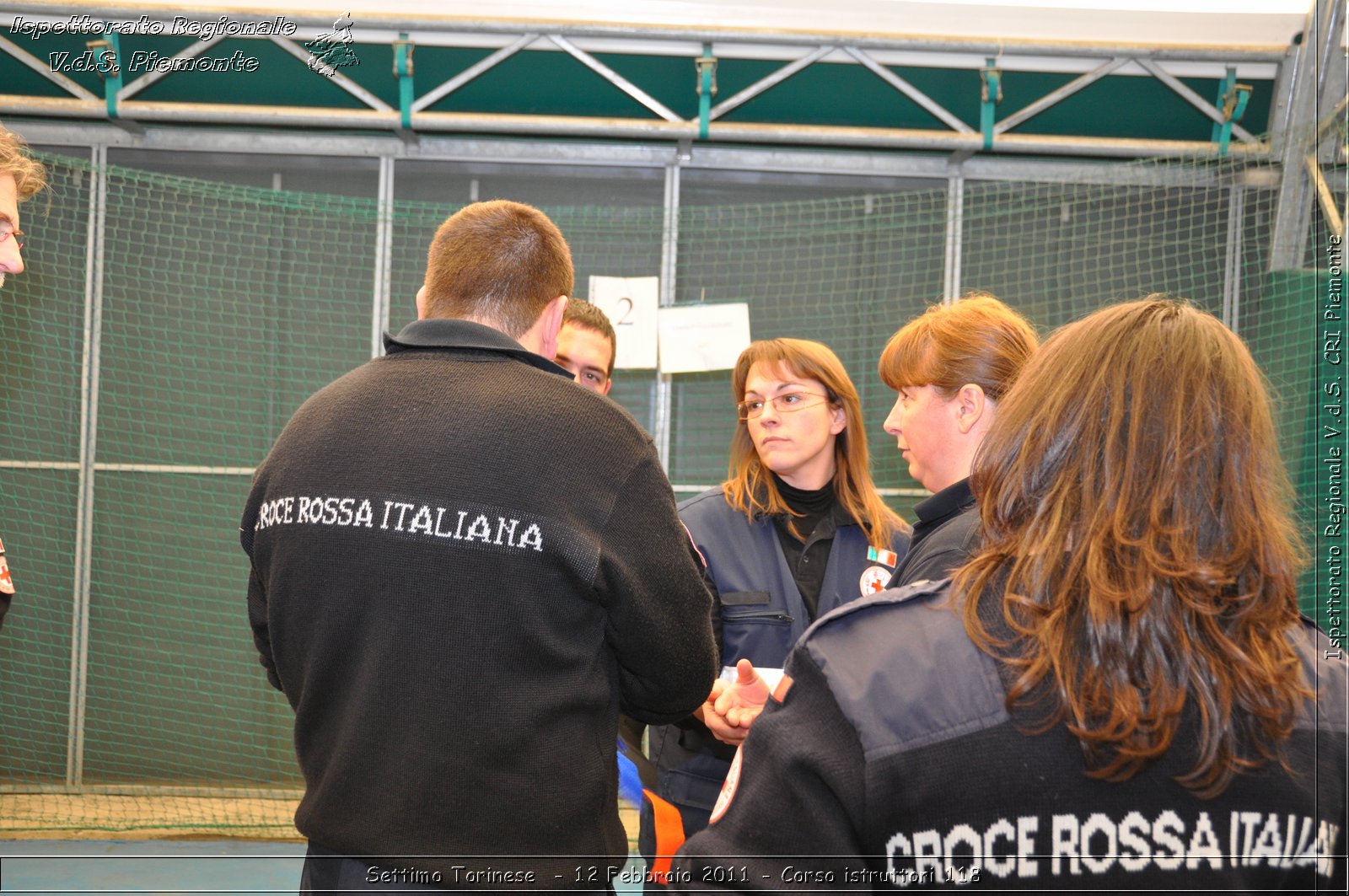 Settimo Torinese  - 12 Febbraio 2011 - Corso istruttori 118 -  Croce Rossa Italiana - Ispettorato Regionale Volontari del Soccorso Piemonte
