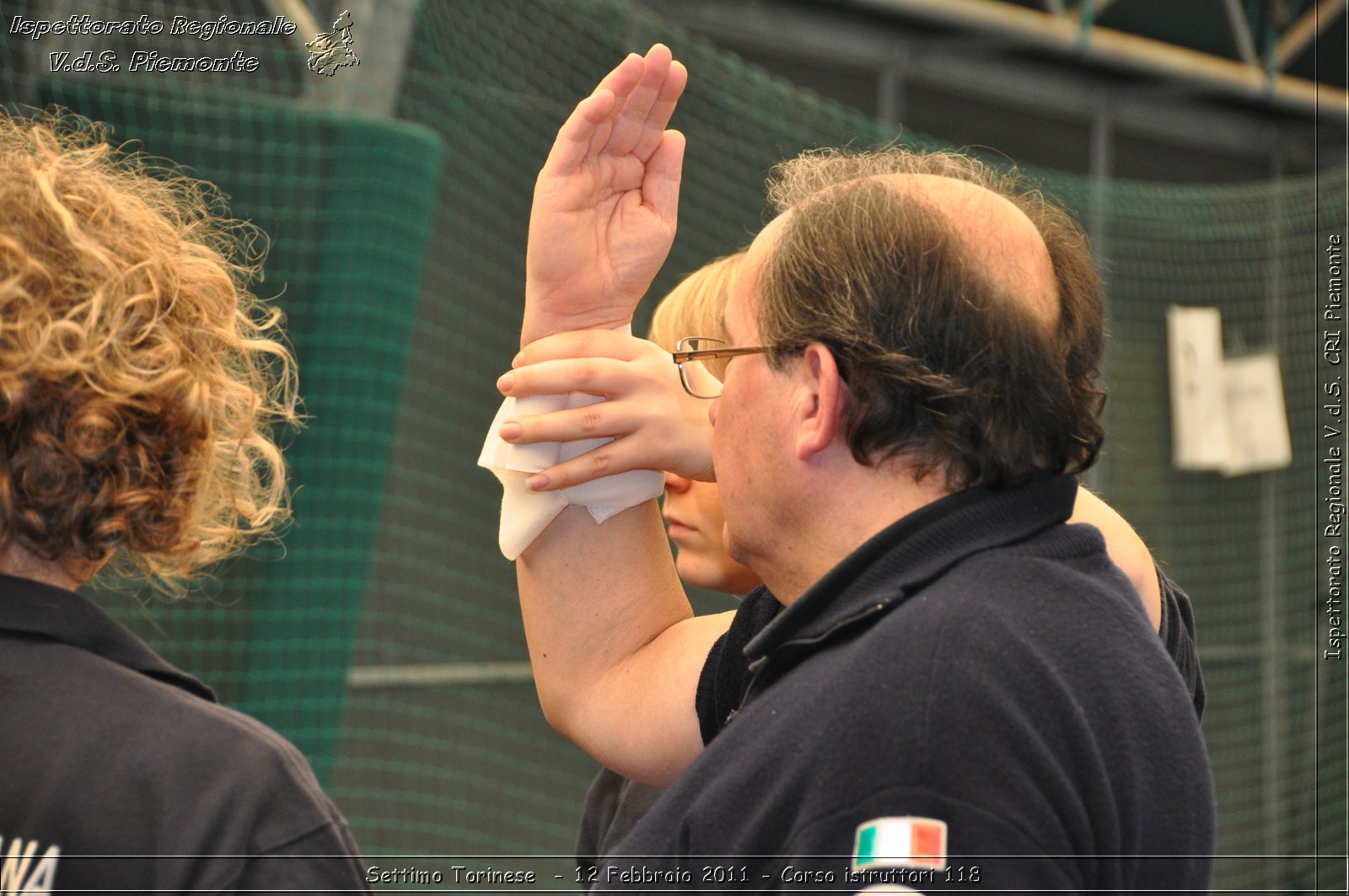 Settimo Torinese  - 12 Febbraio 2011 - Corso istruttori 118 -  Croce Rossa Italiana - Ispettorato Regionale Volontari del Soccorso Piemonte