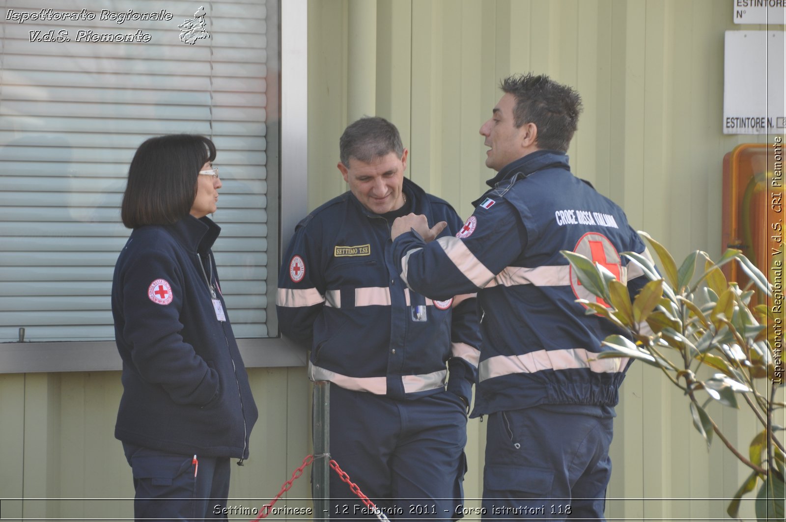 Settimo Torinese  - 12 Febbraio 2011 - Corso istruttori 118 -  Croce Rossa Italiana - Ispettorato Regionale Volontari del Soccorso Piemonte