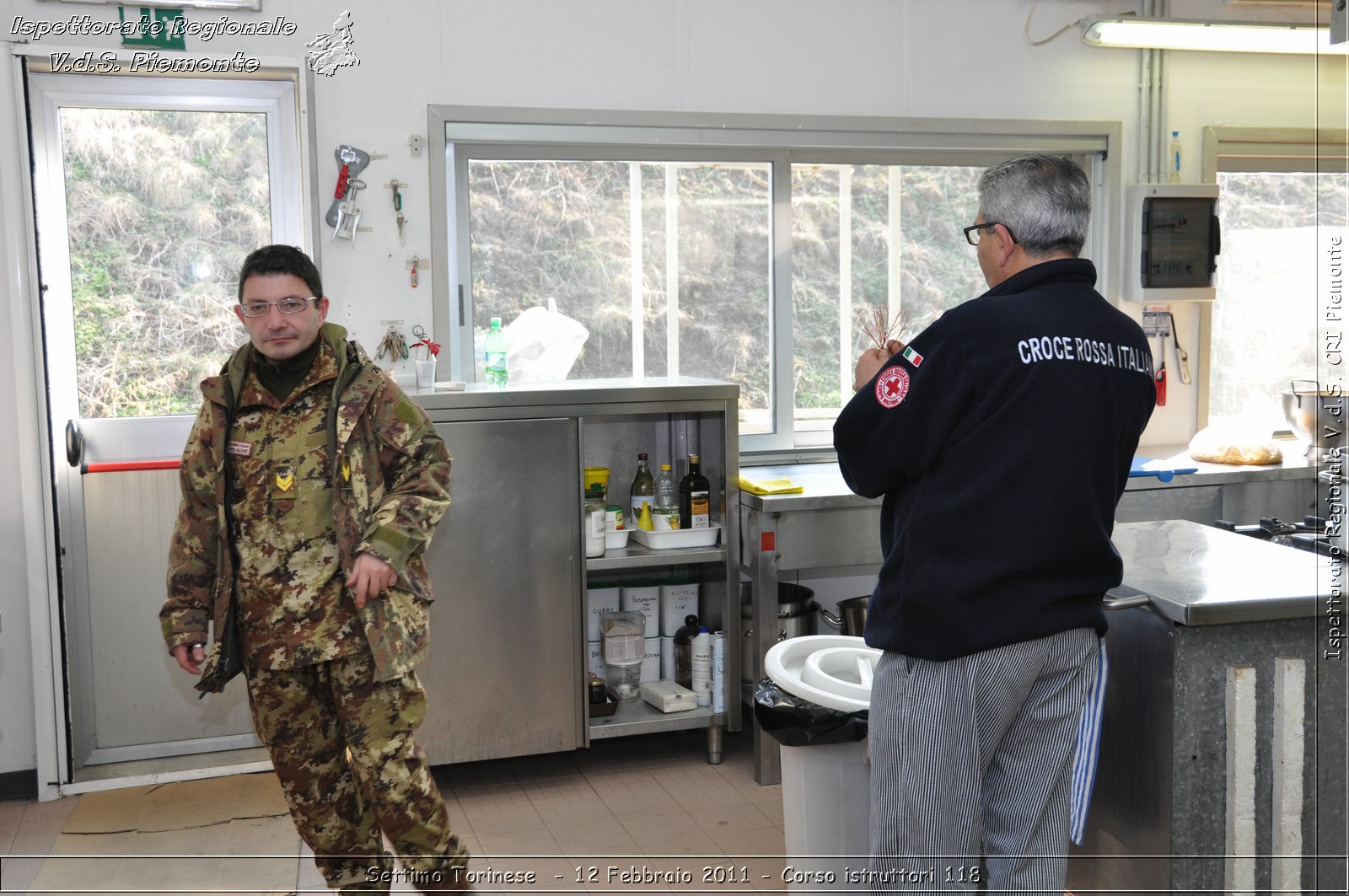 Settimo Torinese  - 12 Febbraio 2011 - Corso istruttori 118 -  Croce Rossa Italiana - Ispettorato Regionale Volontari del Soccorso Piemonte