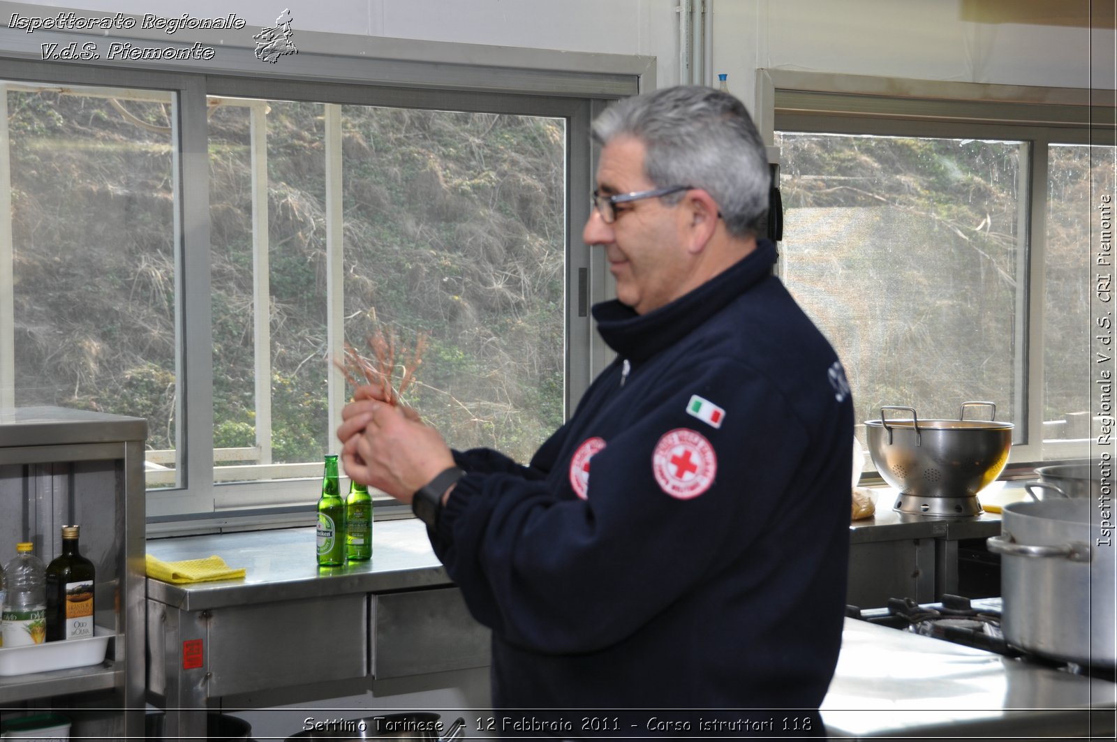 Settimo Torinese  - 12 Febbraio 2011 - Corso istruttori 118 -  Croce Rossa Italiana - Ispettorato Regionale Volontari del Soccorso Piemonte