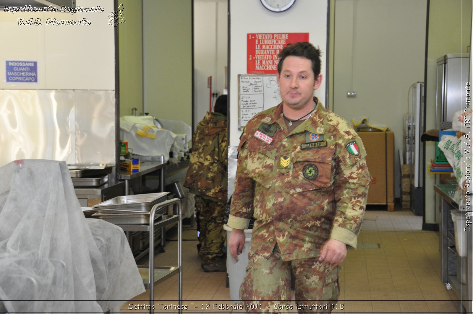 Settimo Torinese  - 12 Febbraio 2011 - Corso istruttori 118 -  Croce Rossa Italiana - Ispettorato Regionale Volontari del Soccorso Piemonte