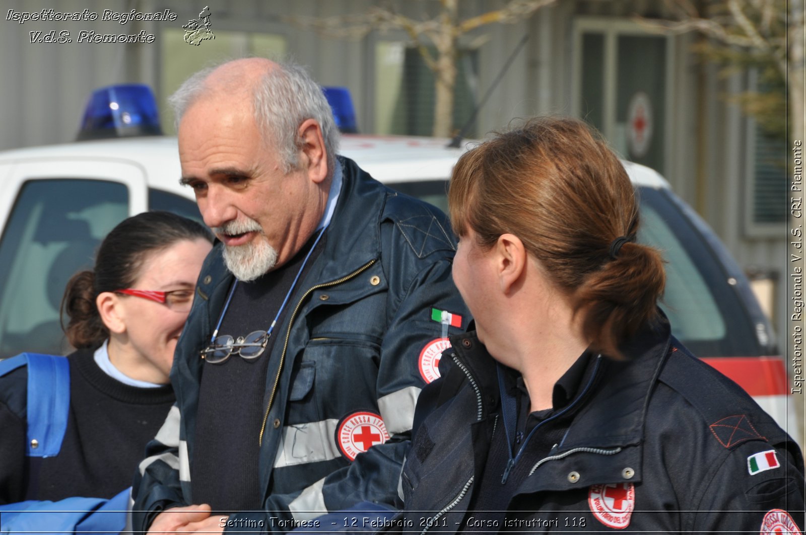Settimo Torinese  - 12 Febbraio 2011 - Corso istruttori 118 -  Croce Rossa Italiana - Ispettorato Regionale Volontari del Soccorso Piemonte