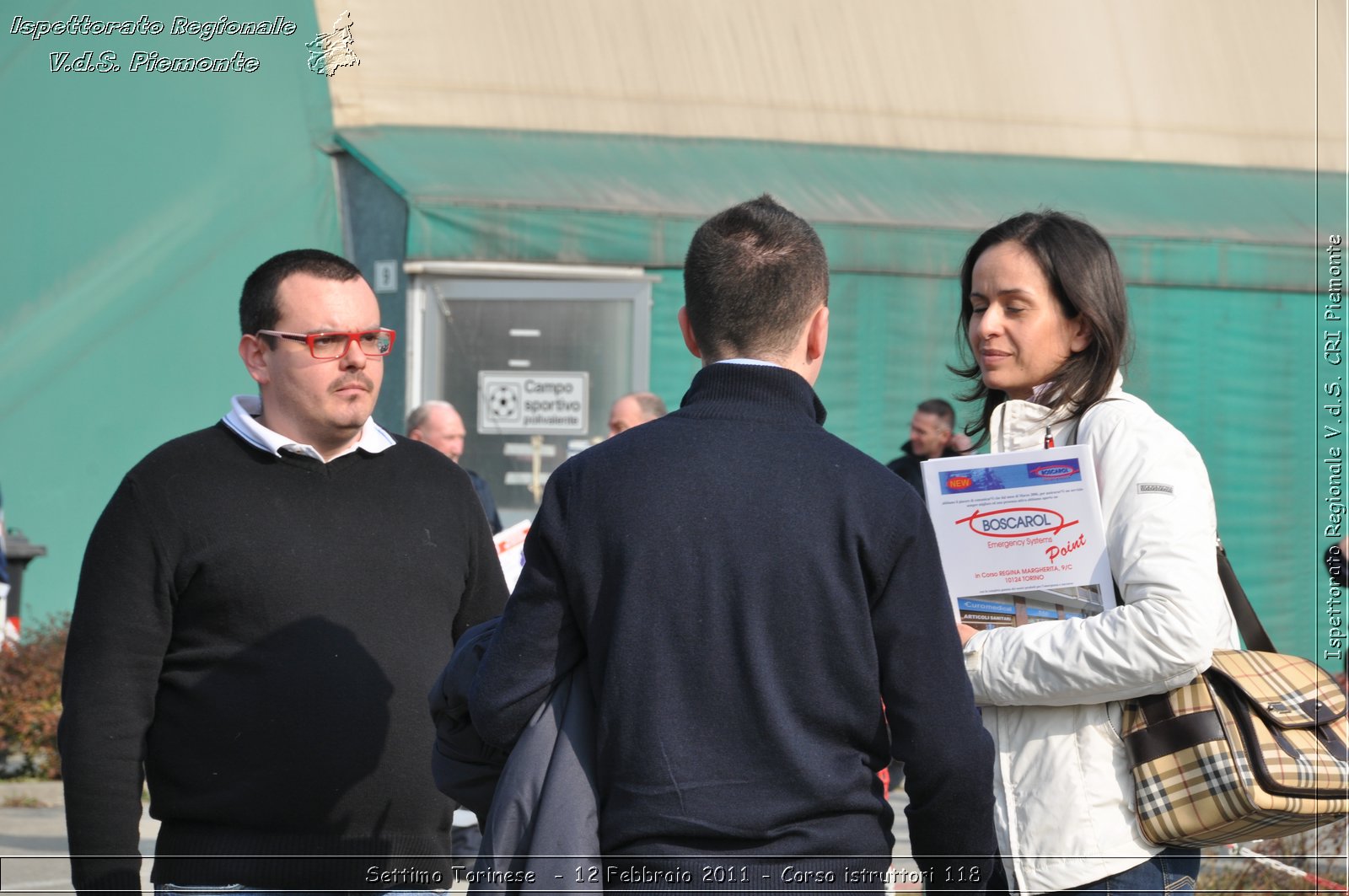 Settimo Torinese  - 12 Febbraio 2011 - Corso istruttori 118 -  Croce Rossa Italiana - Ispettorato Regionale Volontari del Soccorso Piemonte