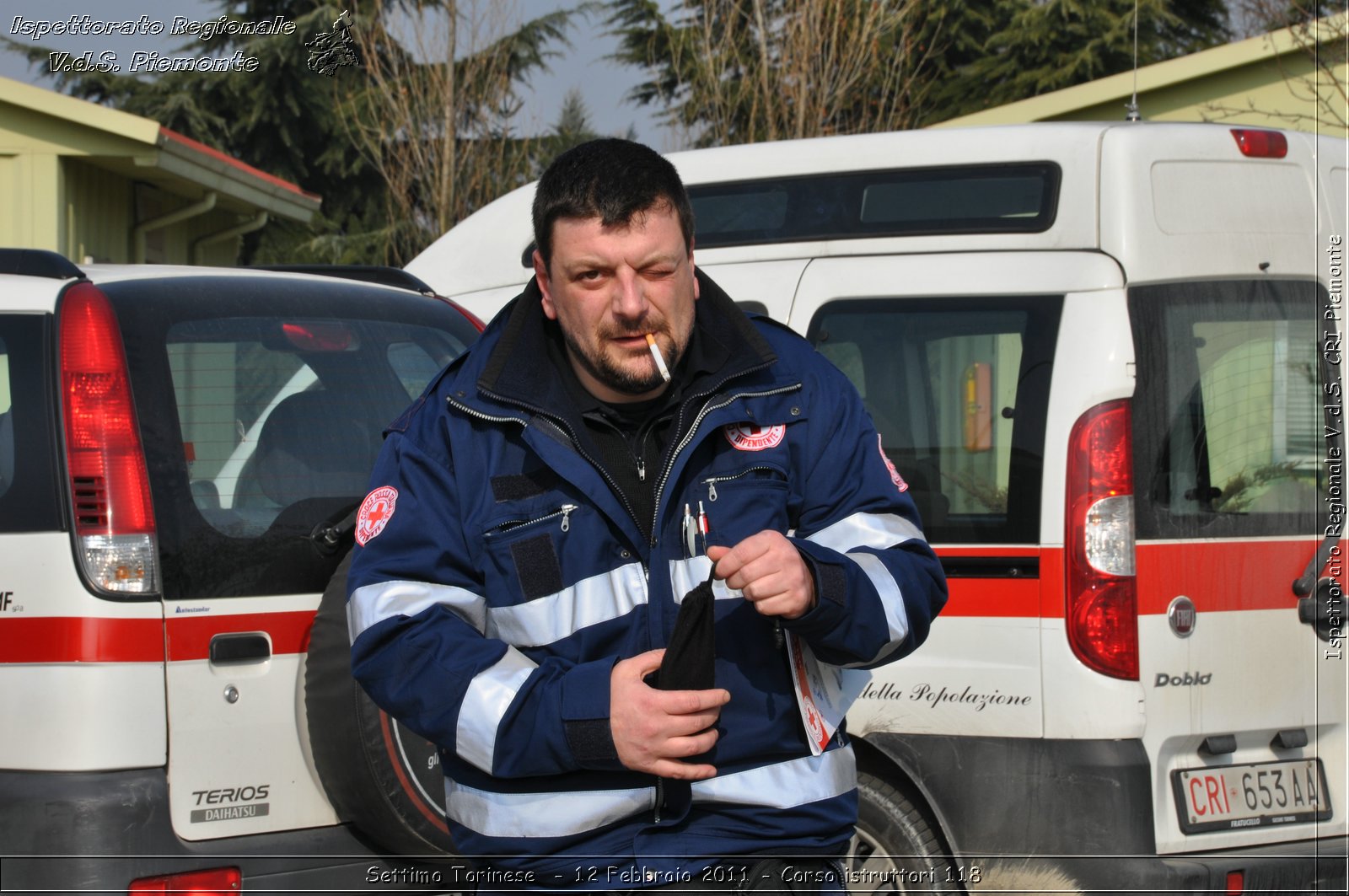 Settimo Torinese  - 12 Febbraio 2011 - Corso istruttori 118 -  Croce Rossa Italiana - Ispettorato Regionale Volontari del Soccorso Piemonte