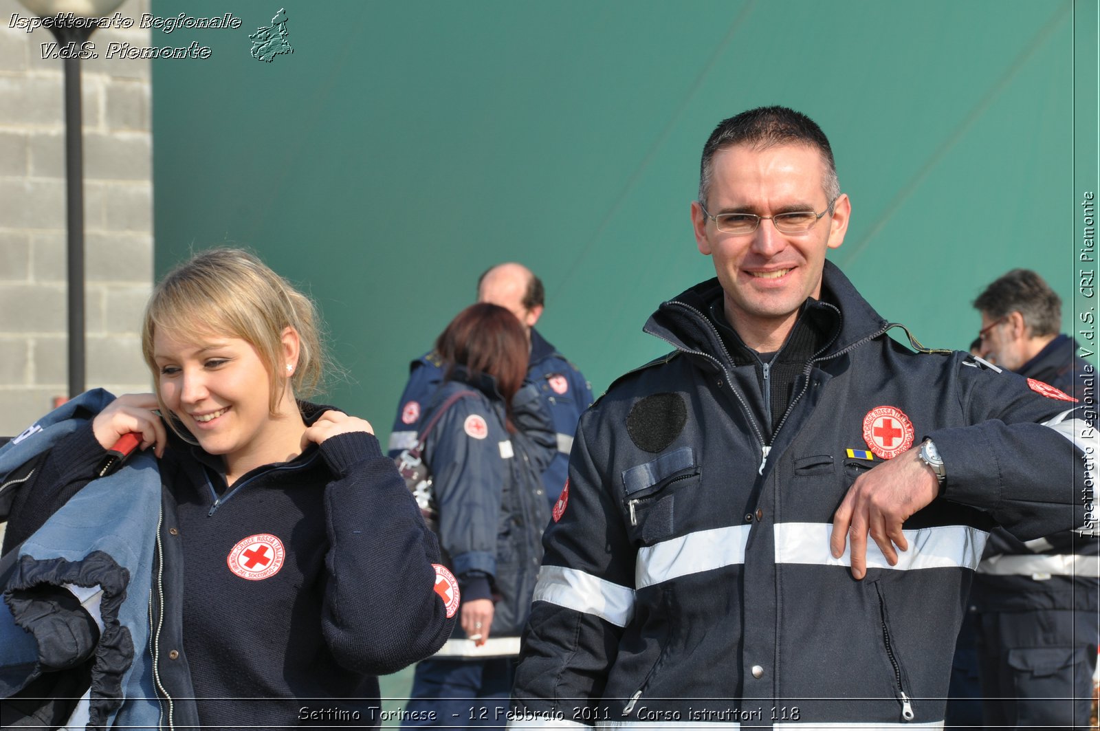 Settimo Torinese  - 12 Febbraio 2011 - Corso istruttori 118 -  Croce Rossa Italiana - Ispettorato Regionale Volontari del Soccorso Piemonte