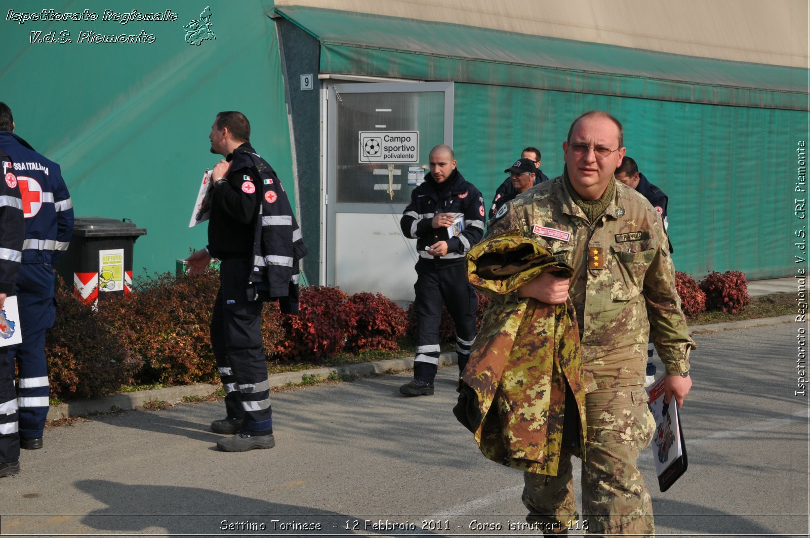 Settimo Torinese  - 12 Febbraio 2011 - Corso istruttori 118 -  Croce Rossa Italiana - Ispettorato Regionale Volontari del Soccorso Piemonte