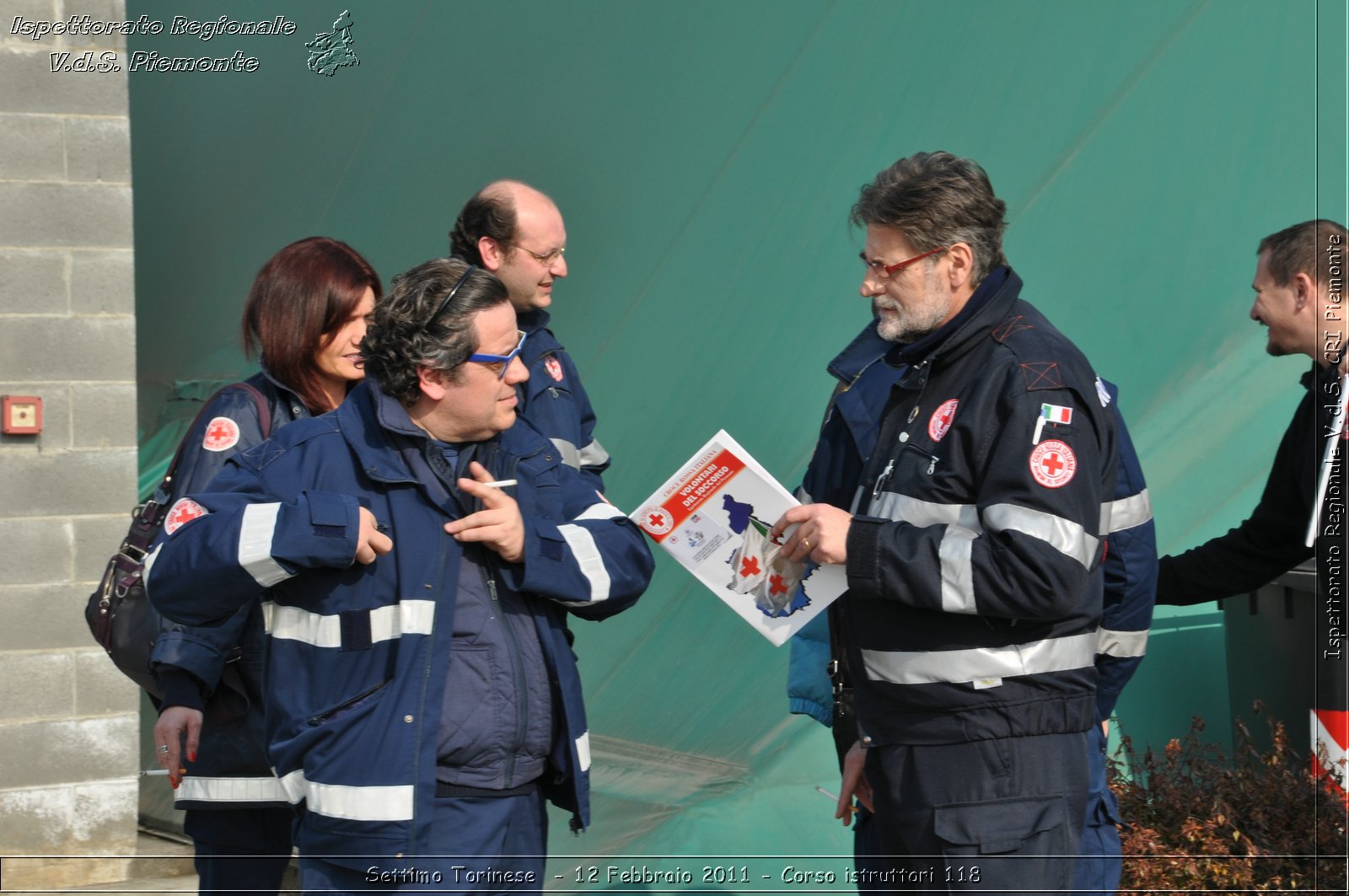Settimo Torinese  - 12 Febbraio 2011 - Corso istruttori 118 -  Croce Rossa Italiana - Ispettorato Regionale Volontari del Soccorso Piemonte