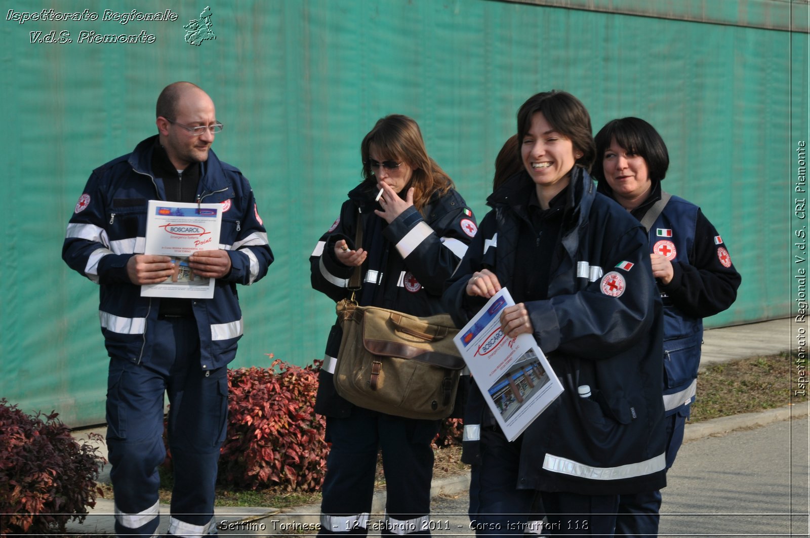 Settimo Torinese  - 12 Febbraio 2011 - Corso istruttori 118 -  Croce Rossa Italiana - Ispettorato Regionale Volontari del Soccorso Piemonte