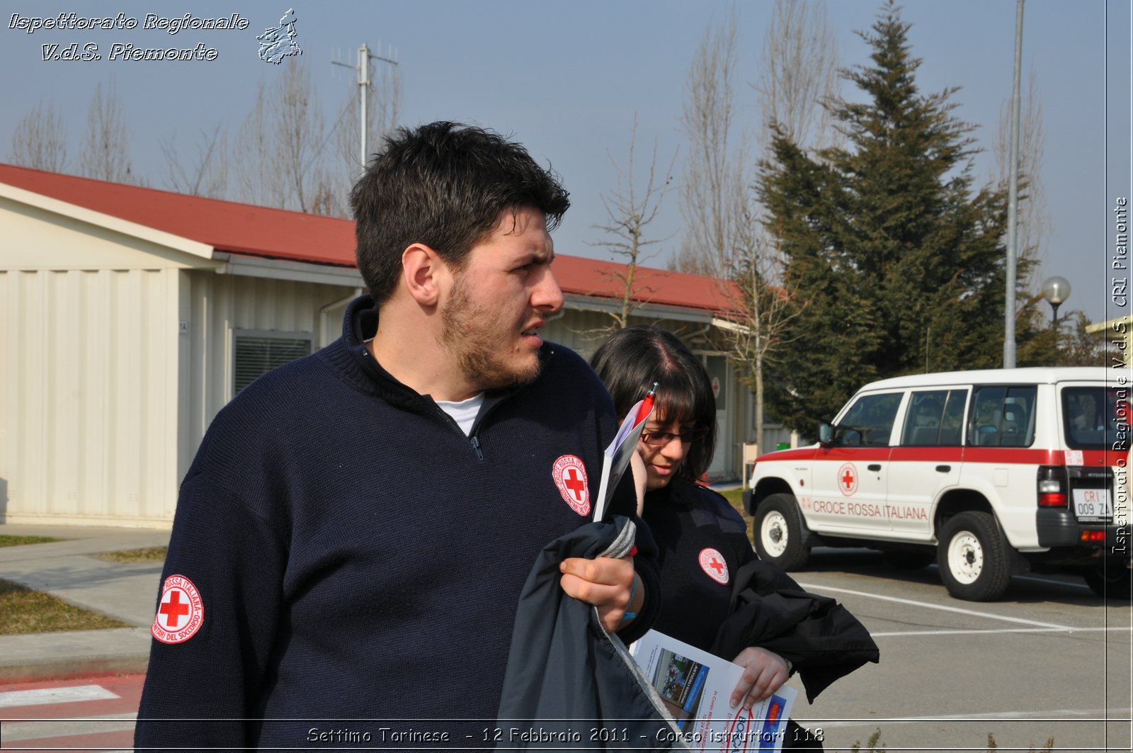 Settimo Torinese  - 12 Febbraio 2011 - Corso istruttori 118 -  Croce Rossa Italiana - Ispettorato Regionale Volontari del Soccorso Piemonte