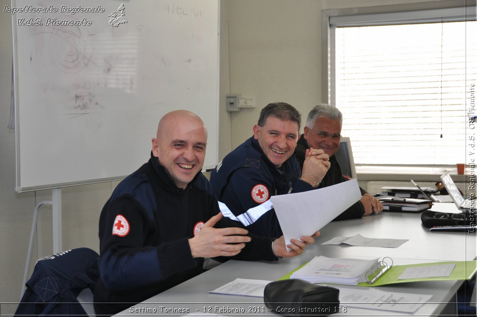Settimo Torinese  - 12 Febbraio 2011 - Corso istruttori 118 -  Croce Rossa Italiana - Ispettorato Regionale Volontari del Soccorso Piemonte