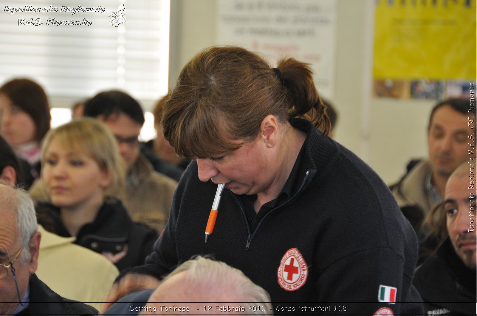 Settimo Torinese  - 12 Febbraio 2011 - Corso istruttori 118 -  Croce Rossa Italiana - Ispettorato Regionale Volontari del Soccorso Piemonte