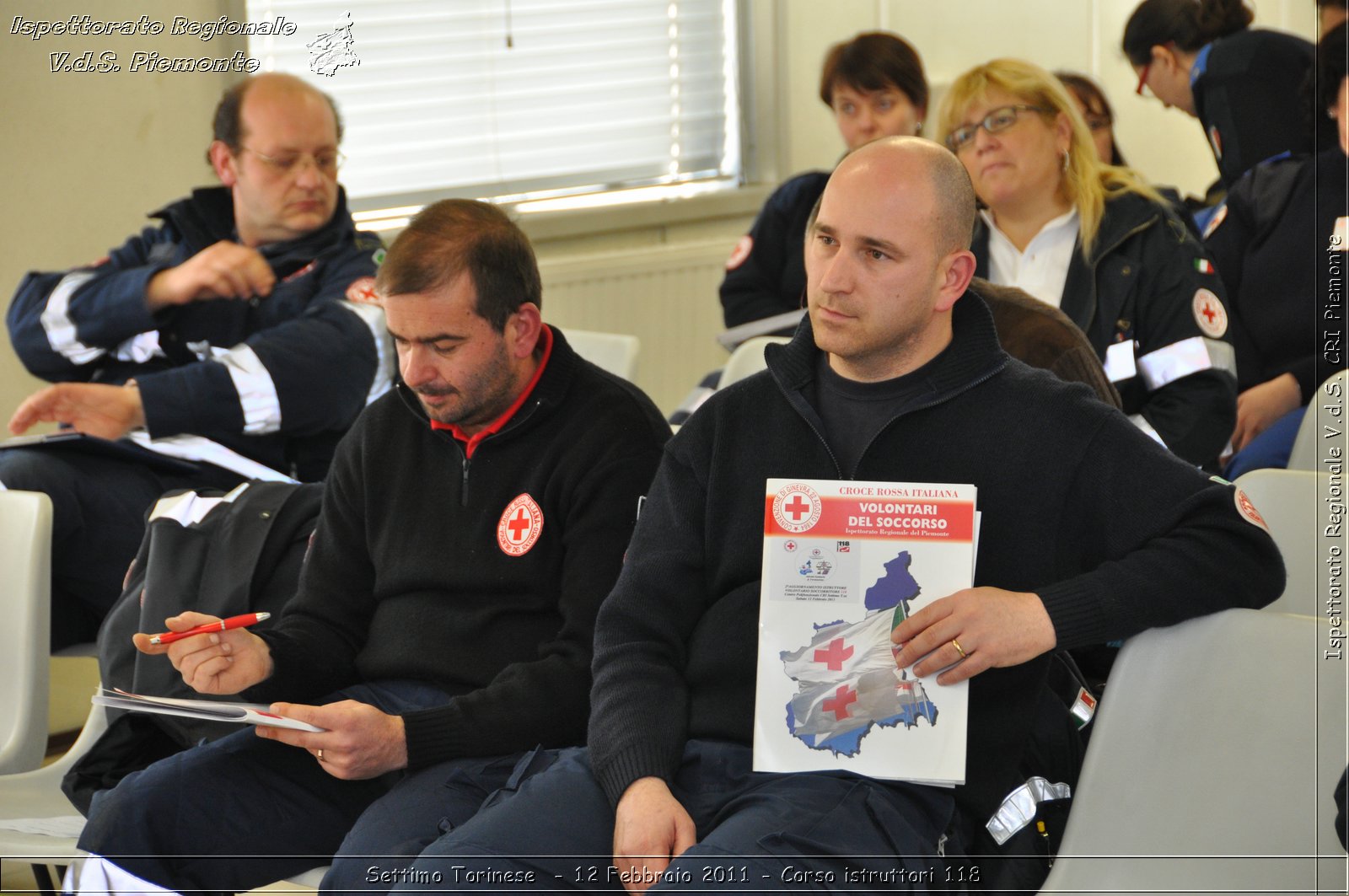 Settimo Torinese  - 12 Febbraio 2011 - Corso istruttori 118 -  Croce Rossa Italiana - Ispettorato Regionale Volontari del Soccorso Piemonte