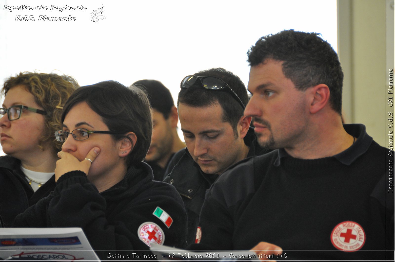 Settimo Torinese  - 12 Febbraio 2011 - Corso istruttori 118 -  Croce Rossa Italiana - Ispettorato Regionale Volontari del Soccorso Piemonte