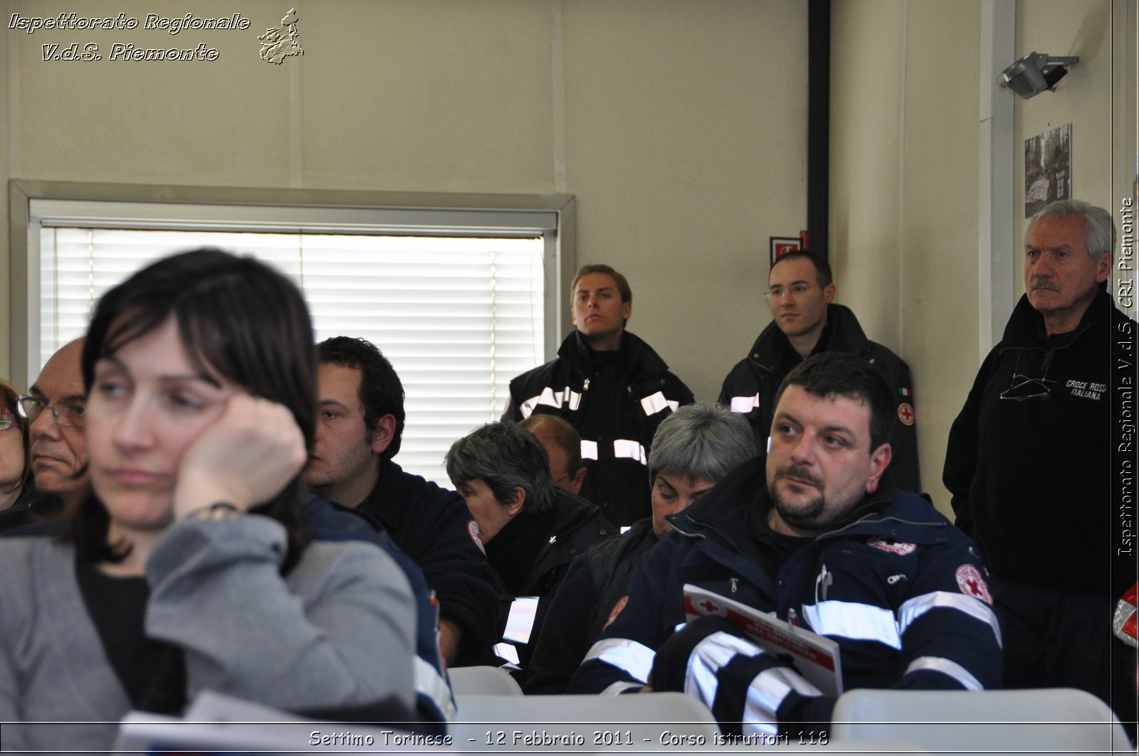 Settimo Torinese  - 12 Febbraio 2011 - Corso istruttori 118 -  Croce Rossa Italiana - Ispettorato Regionale Volontari del Soccorso Piemonte