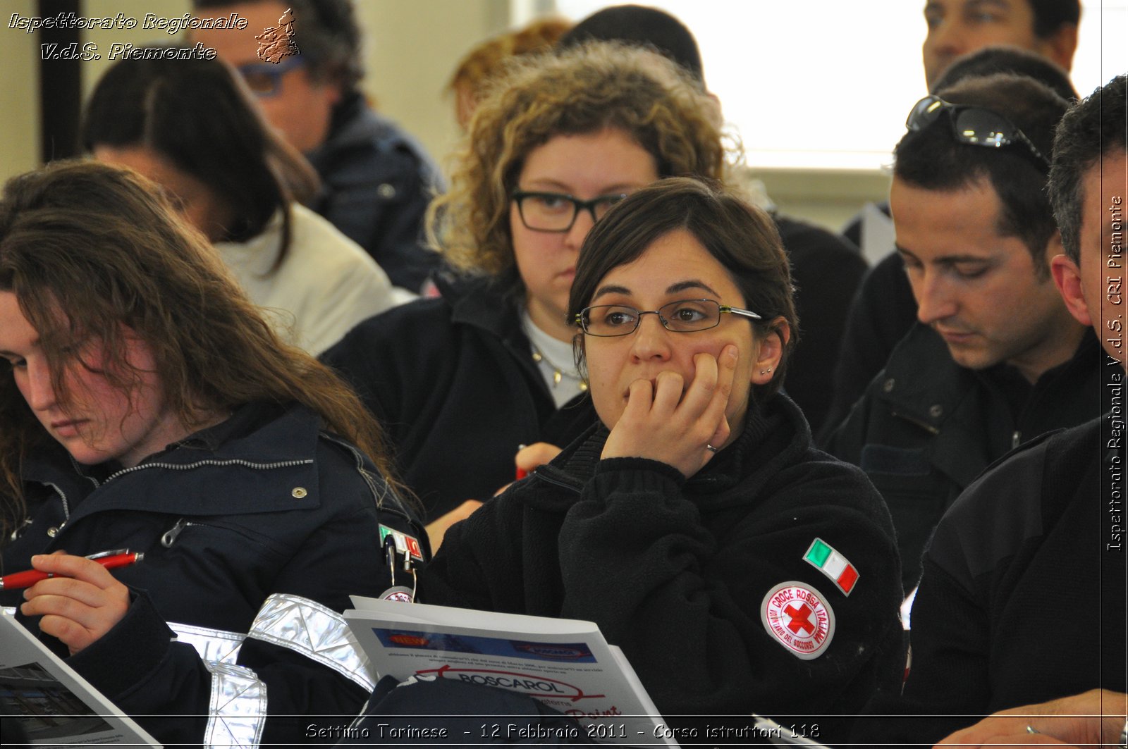 Settimo Torinese  - 12 Febbraio 2011 - Corso istruttori 118 -  Croce Rossa Italiana - Ispettorato Regionale Volontari del Soccorso Piemonte