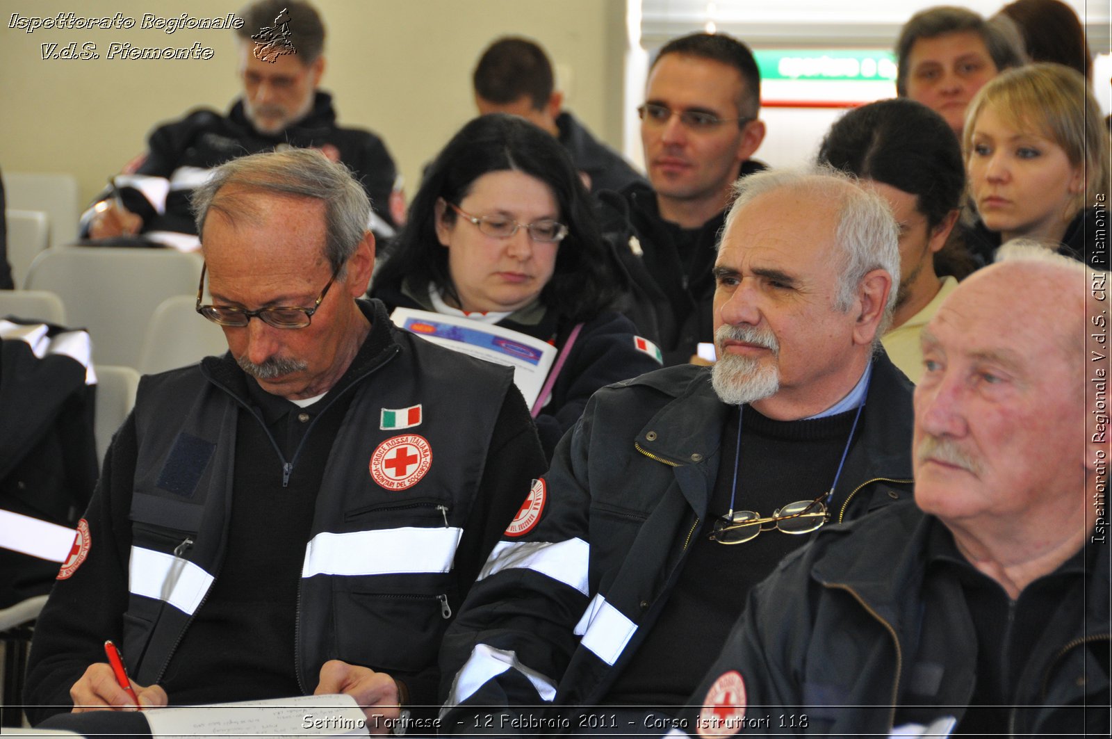 Settimo Torinese  - 12 Febbraio 2011 - Corso istruttori 118 -  Croce Rossa Italiana - Ispettorato Regionale Volontari del Soccorso Piemonte