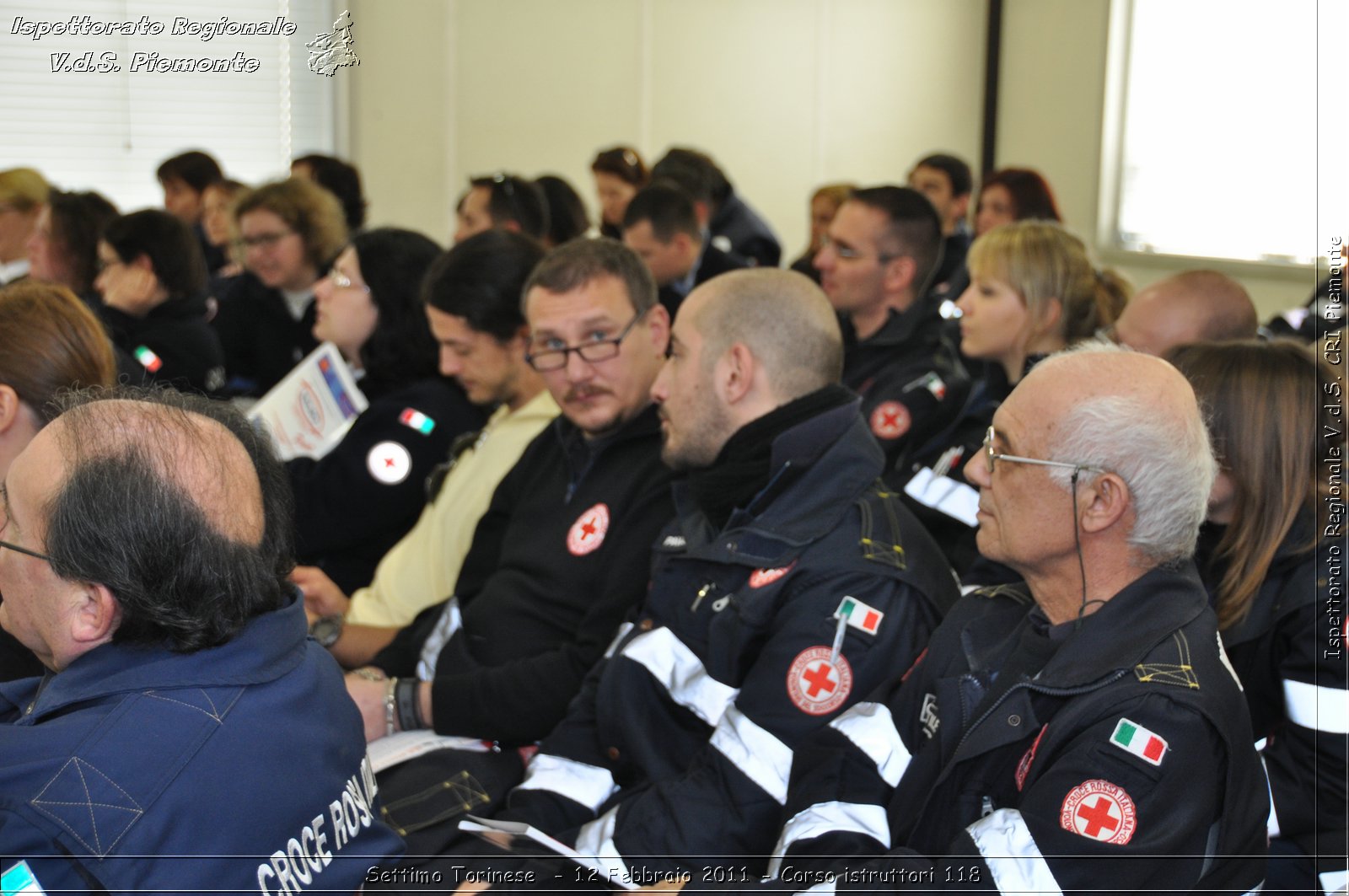 Settimo Torinese  - 12 Febbraio 2011 - Corso istruttori 118 -  Croce Rossa Italiana - Ispettorato Regionale Volontari del Soccorso Piemonte