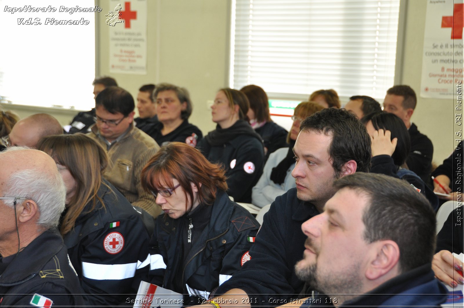 Settimo Torinese  - 12 Febbraio 2011 - Corso istruttori 118 -  Croce Rossa Italiana - Ispettorato Regionale Volontari del Soccorso Piemonte