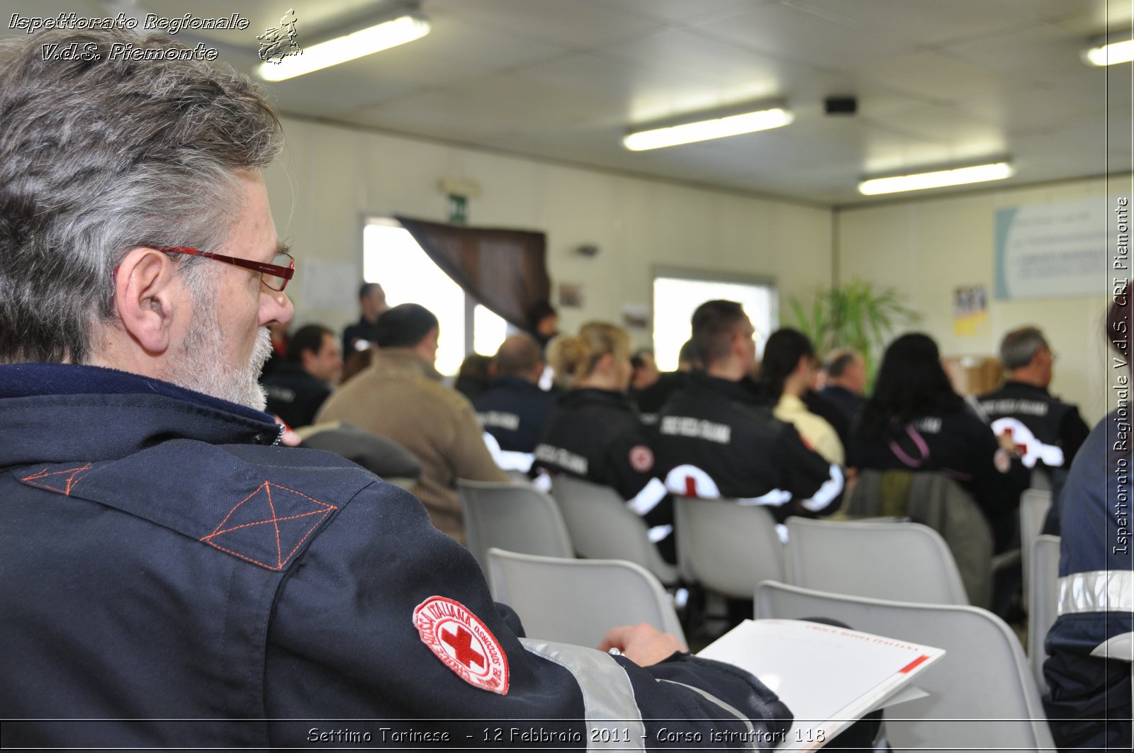 Settimo Torinese  - 12 Febbraio 2011 - Corso istruttori 118 -  Croce Rossa Italiana - Ispettorato Regionale Volontari del Soccorso Piemonte
