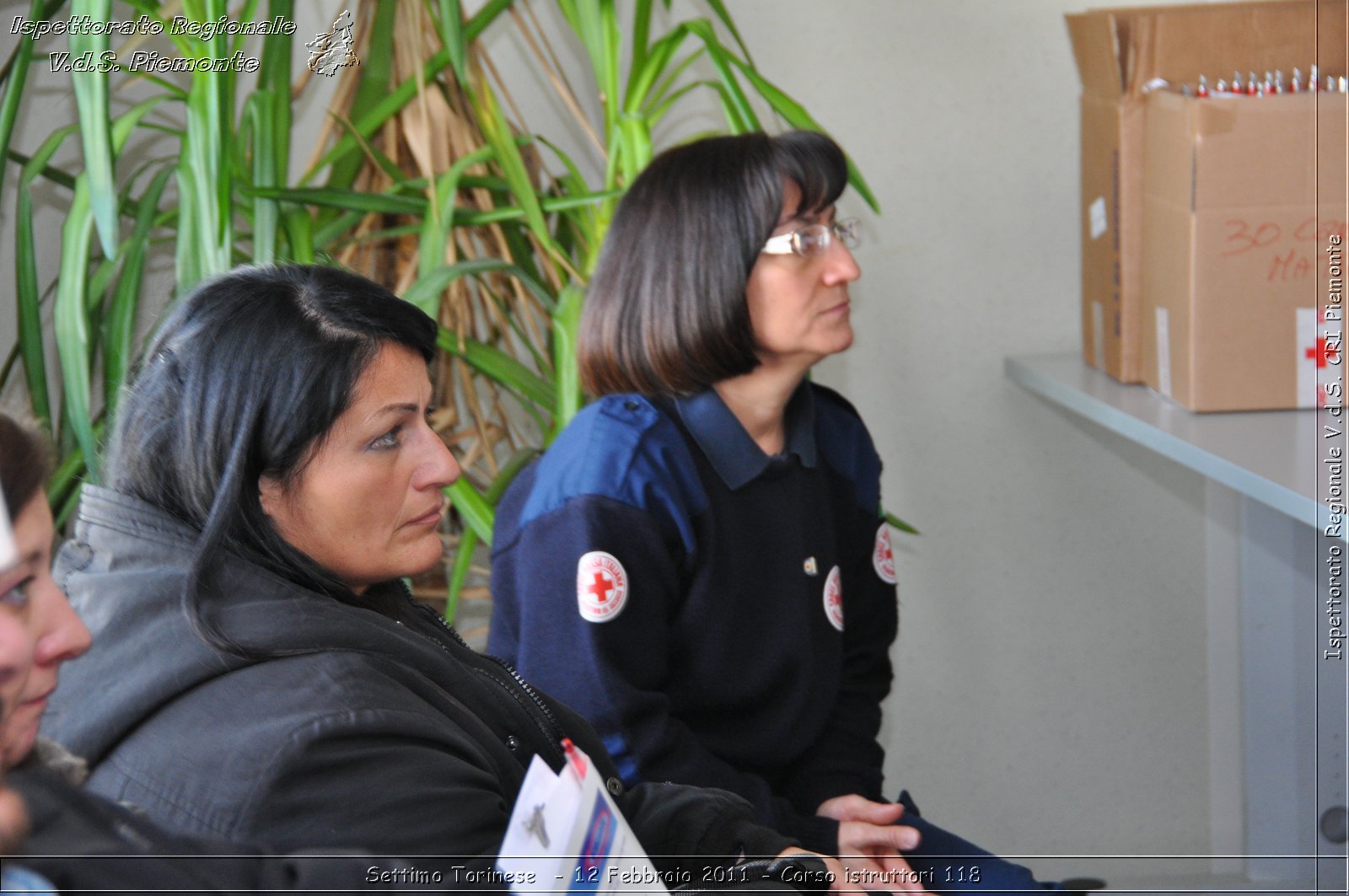 Settimo Torinese  - 12 Febbraio 2011 - Corso istruttori 118 -  Croce Rossa Italiana - Ispettorato Regionale Volontari del Soccorso Piemonte