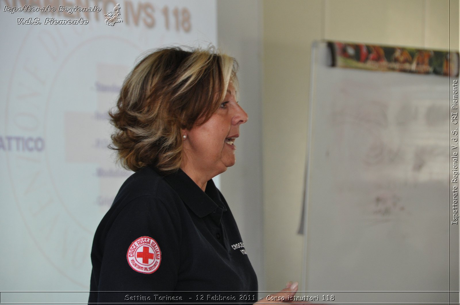 Settimo Torinese  - 12 Febbraio 2011 - Corso istruttori 118 -  Croce Rossa Italiana - Ispettorato Regionale Volontari del Soccorso Piemonte