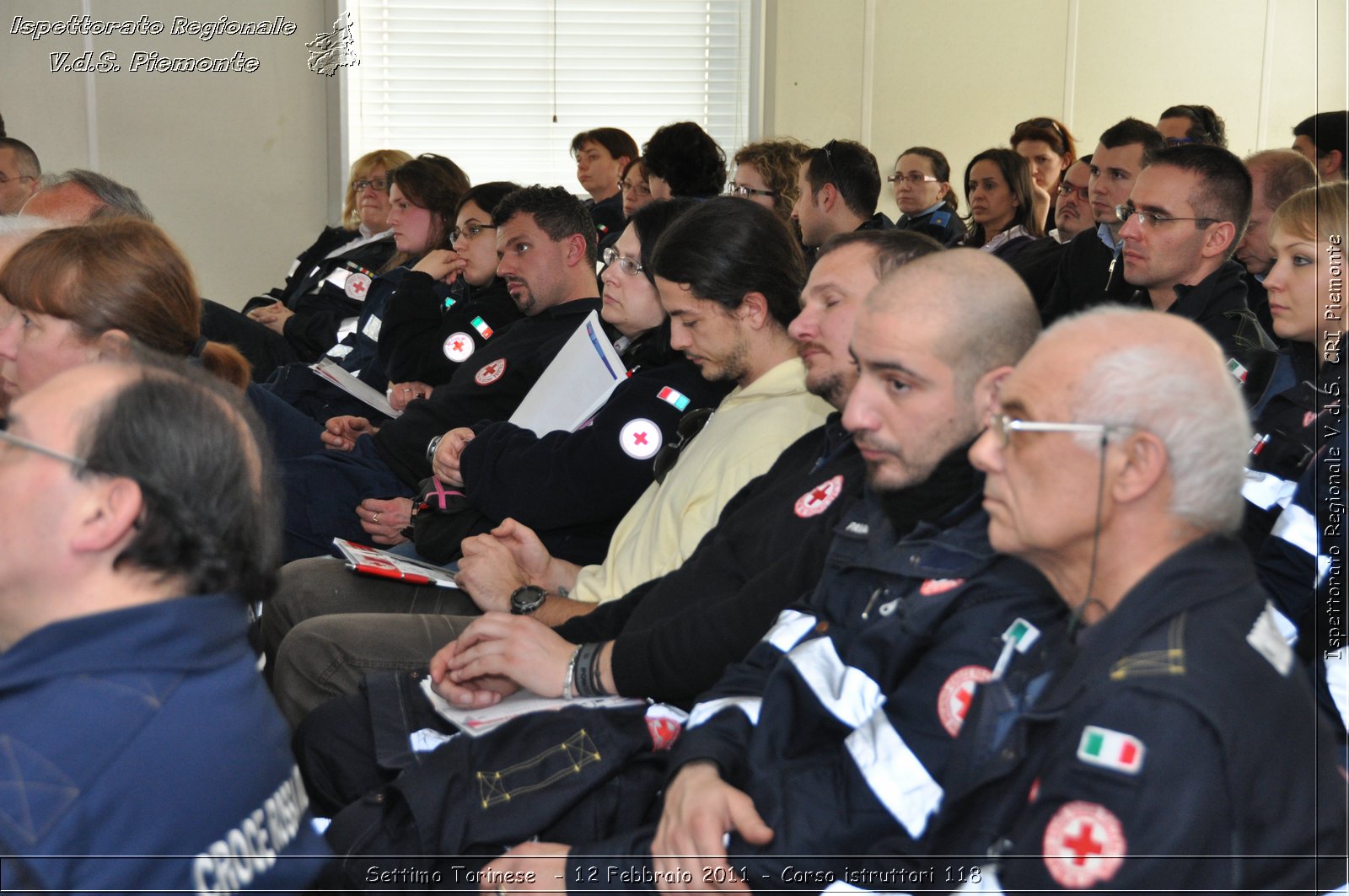 Settimo Torinese  - 12 Febbraio 2011 - Corso istruttori 118 -  Croce Rossa Italiana - Ispettorato Regionale Volontari del Soccorso Piemonte
