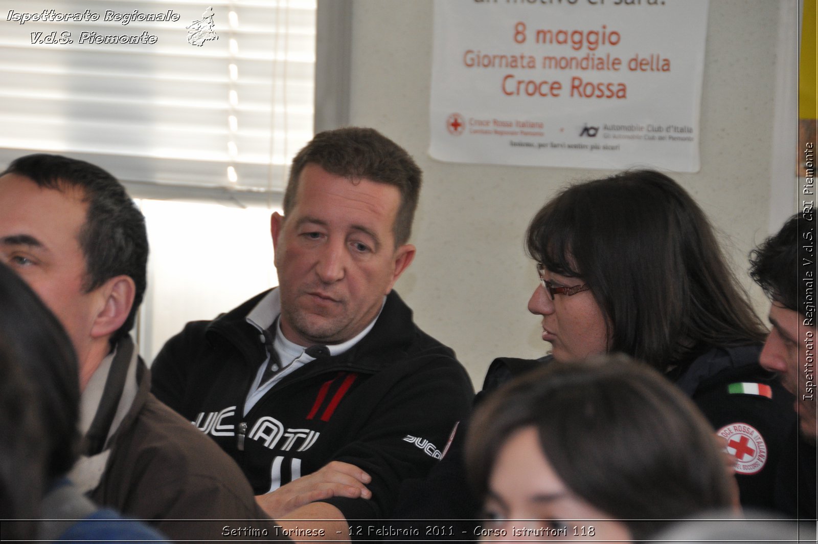 Settimo Torinese  - 12 Febbraio 2011 - Corso istruttori 118 -  Croce Rossa Italiana - Ispettorato Regionale Volontari del Soccorso Piemonte