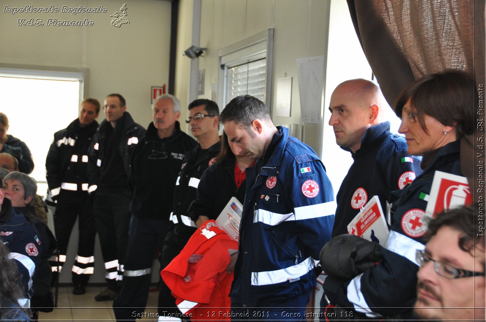 Settimo Torinese  - 12 Febbraio 2011 - Corso istruttori 118 -  Croce Rossa Italiana - Ispettorato Regionale Volontari del Soccorso Piemonte