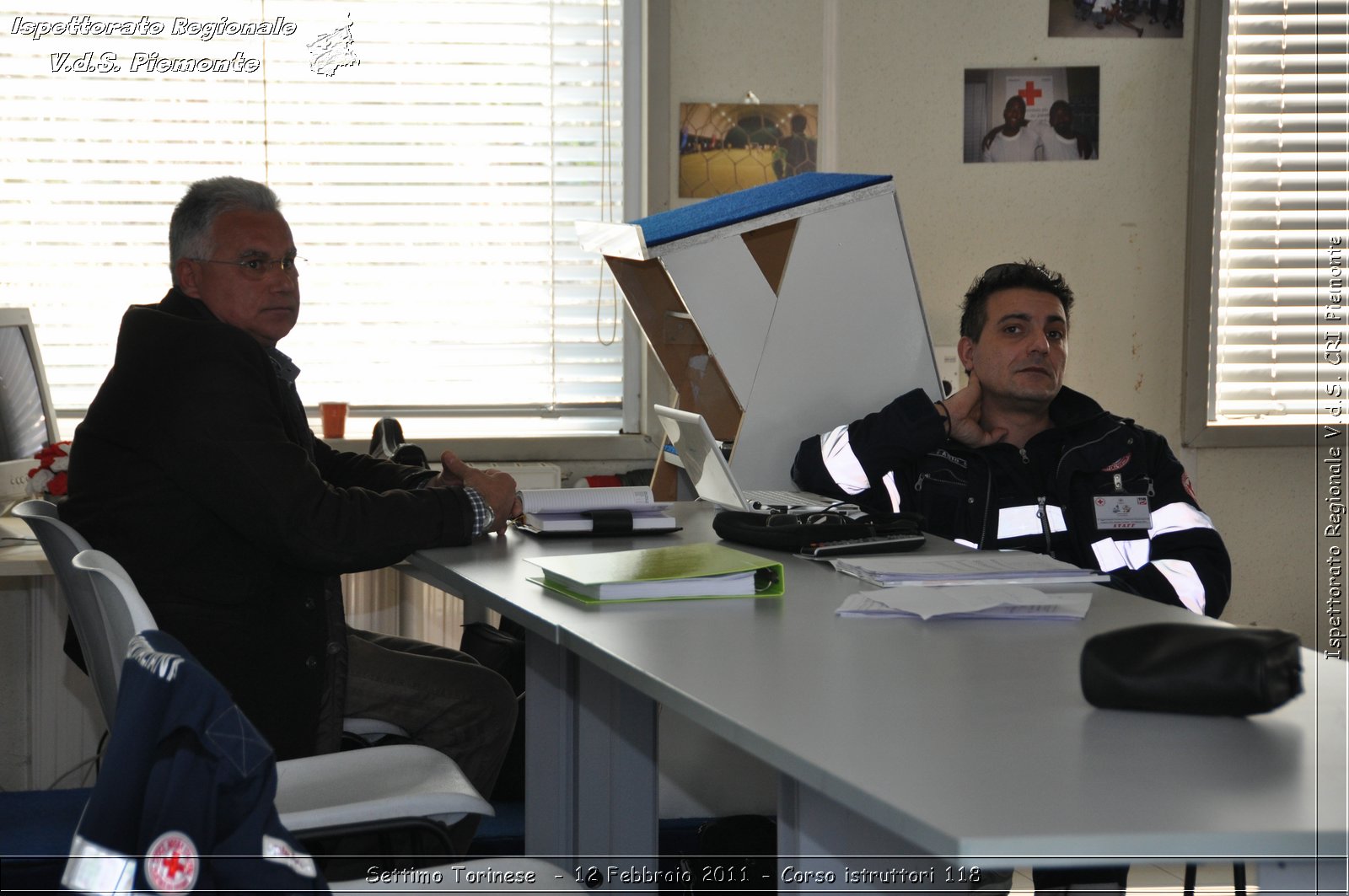Settimo Torinese  - 12 Febbraio 2011 - Corso istruttori 118 -  Croce Rossa Italiana - Ispettorato Regionale Volontari del Soccorso Piemonte