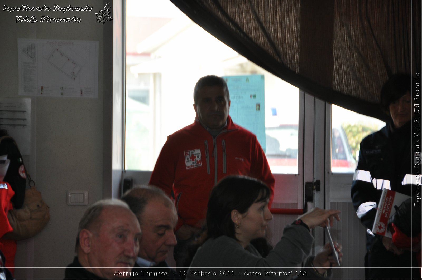 Settimo Torinese  - 12 Febbraio 2011 - Corso istruttori 118 -  Croce Rossa Italiana - Ispettorato Regionale Volontari del Soccorso Piemonte