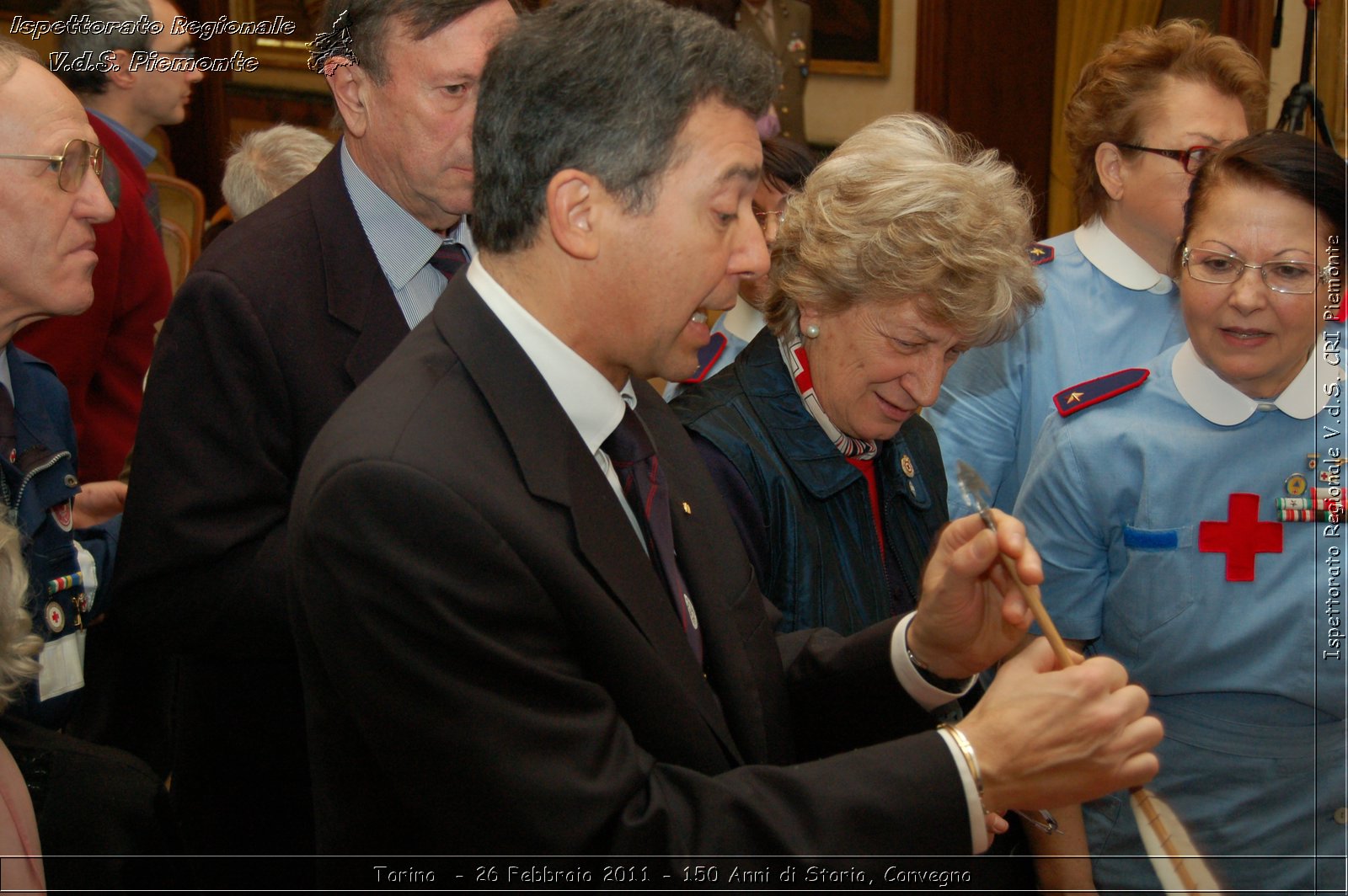 Torino  - 26 Febbraio 2011 - 150 Anni di Storia, Convegno -  Croce Rossa Italiana - Ispettorato Regionale Volontari del Soccorso Piemonte