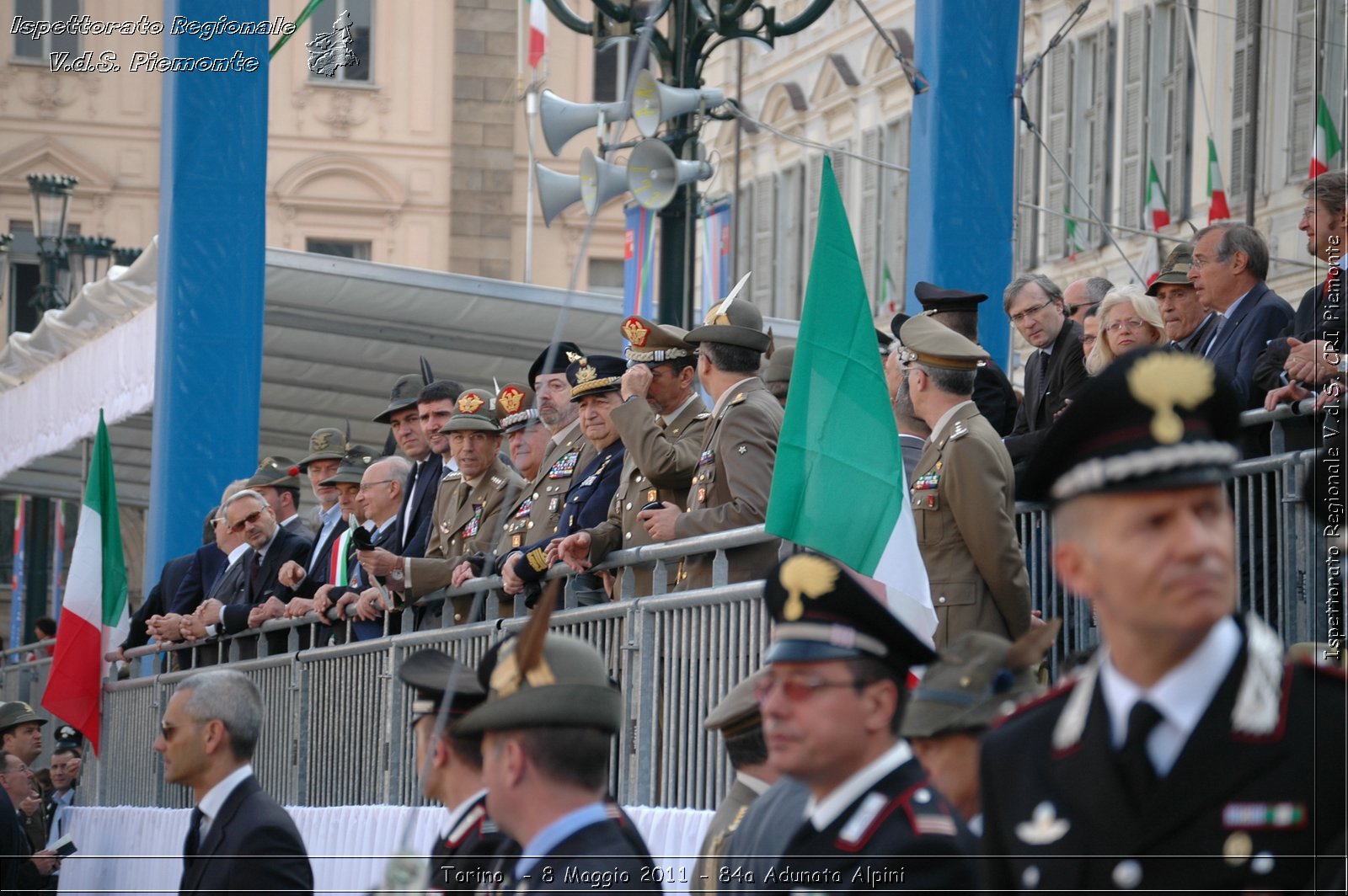 Torino  - 8 Maggio 2011 - 84a Adunata Nazionale Alpini -  Croce Rossa Italiana - Ispettorato Regionale Volontari del Soccorso Piemonte