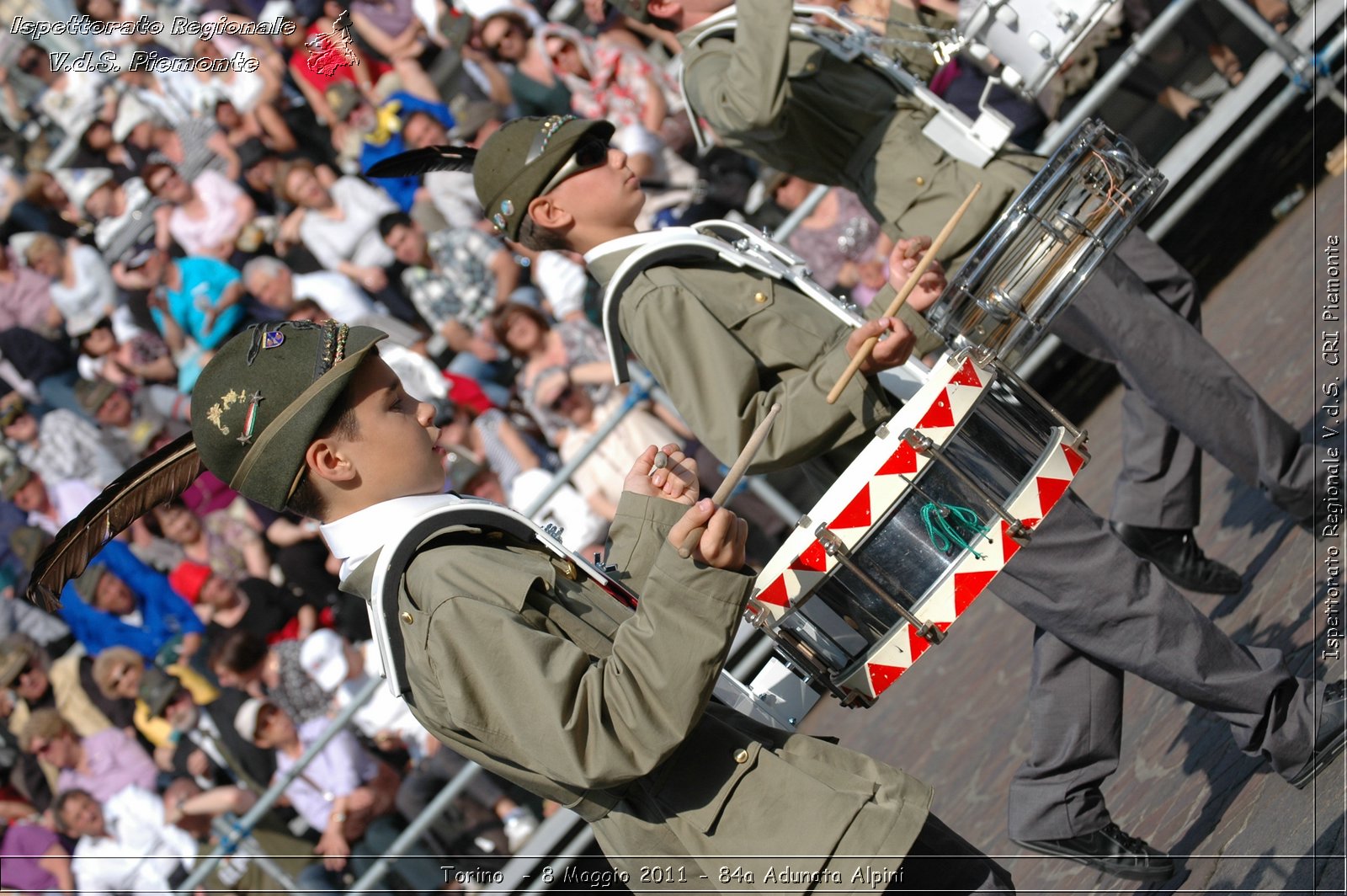 Torino  - 8 Maggio 2011 - 84a Adunata Nazionale Alpini -  Croce Rossa Italiana - Ispettorato Regionale Volontari del Soccorso Piemonte