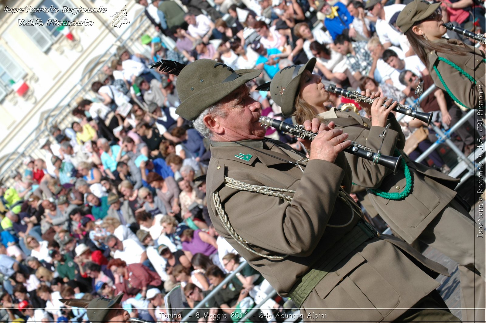 Torino  - 8 Maggio 2011 - 84a Adunata Nazionale Alpini -  Croce Rossa Italiana - Ispettorato Regionale Volontari del Soccorso Piemonte