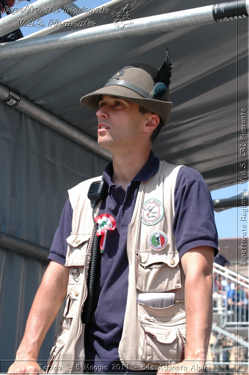 Torino  - 8 Maggio 2011 - 84a Adunata Nazionale Alpini -  Croce Rossa Italiana - Ispettorato Regionale Volontari del Soccorso Piemonte
