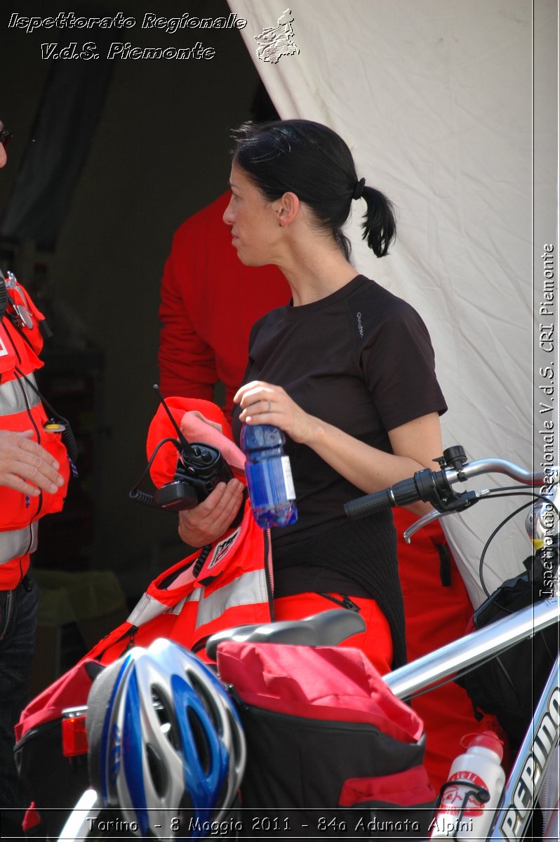 Torino  - 8 Maggio 2011 - 84a Adunata Nazionale Alpini -  Croce Rossa Italiana - Ispettorato Regionale Volontari del Soccorso Piemonte